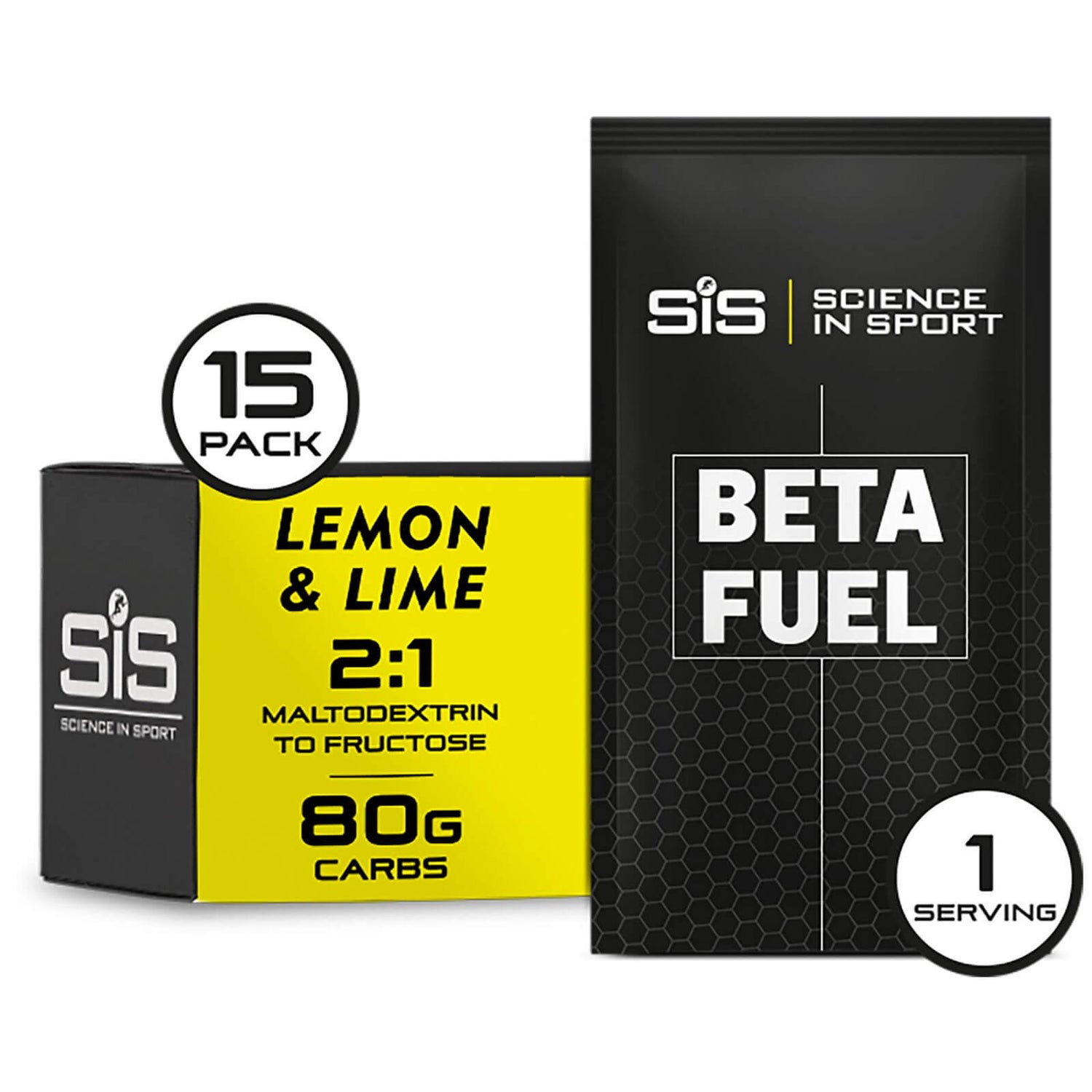 Science in Sport Beta Fuel Energy Drink Powder Box of 15 Sachets ProBikeKit