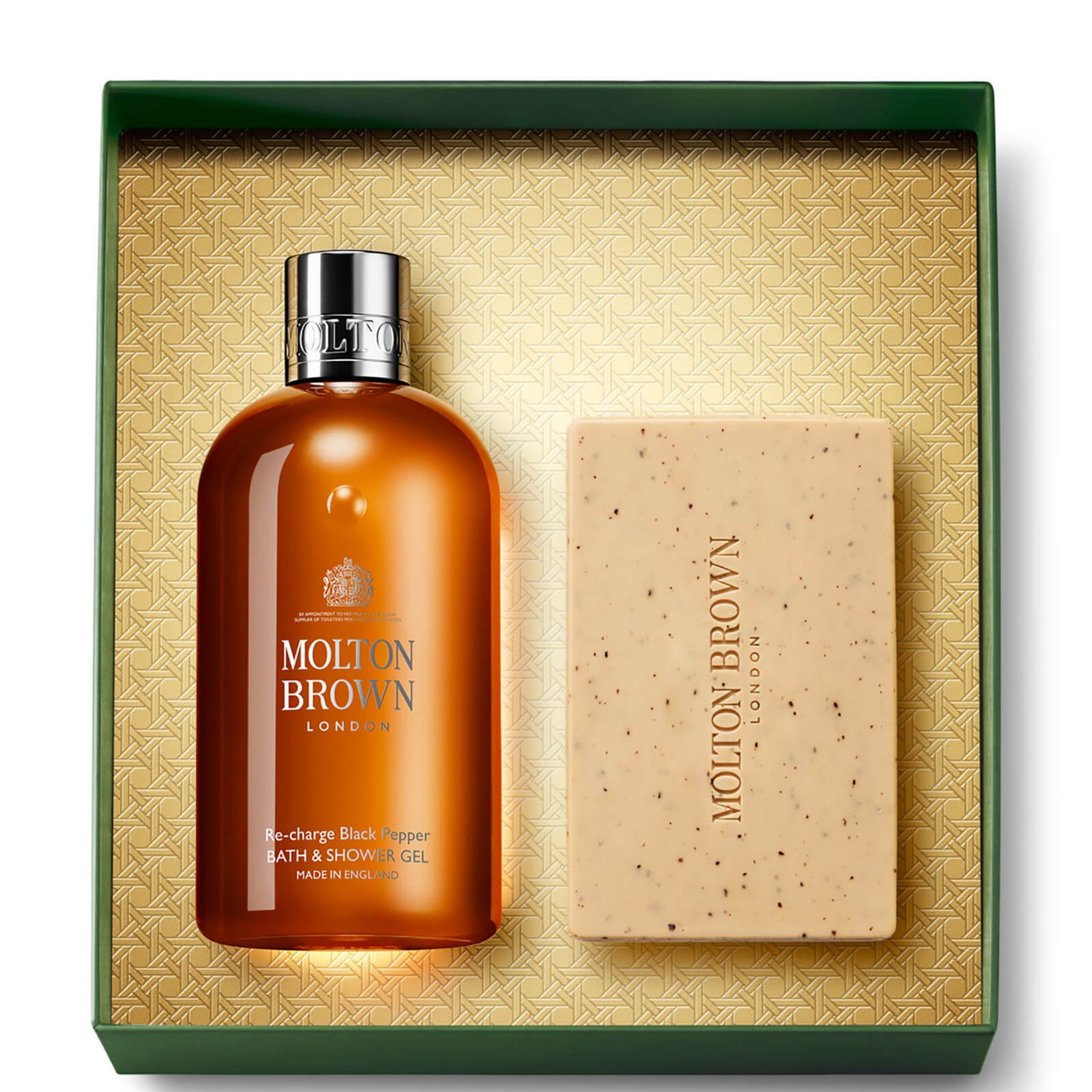 Molton Brown Re-Charge Black Pepper Body Care Gift Set (Worth £40.00)