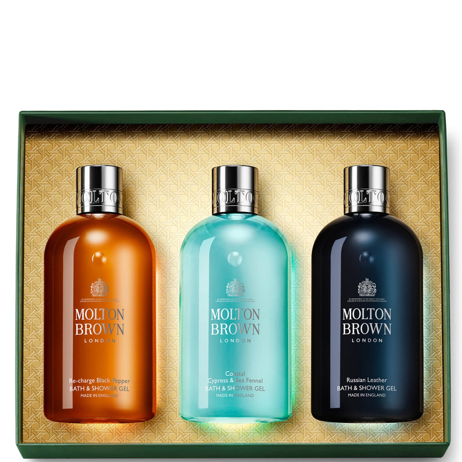 Molton Brown Woody and Aromatic Bathing Gift Set -lahjasetti