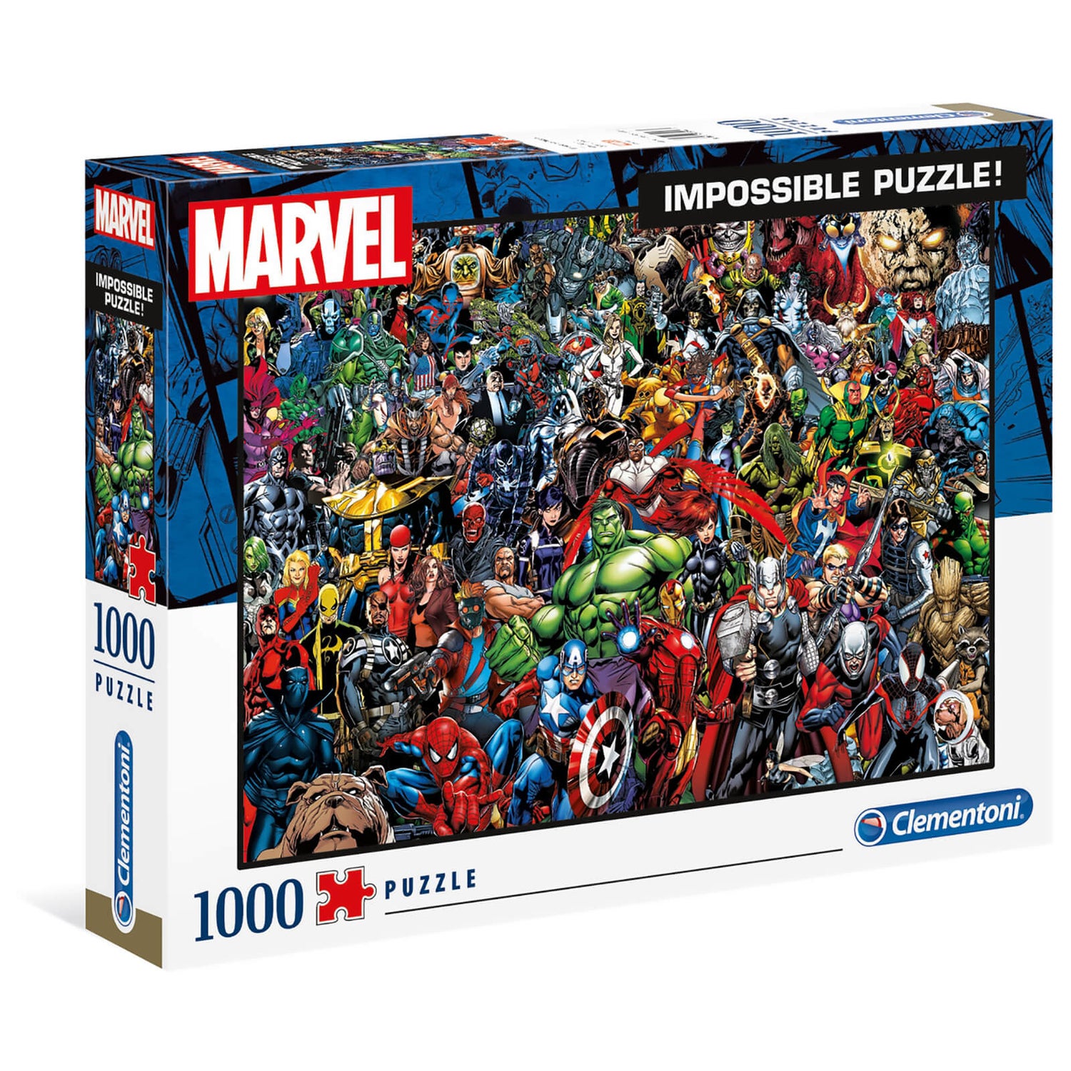 Clementoni 1000pcs Impossibe Jigsaw Puzzle - Marvel Avengers