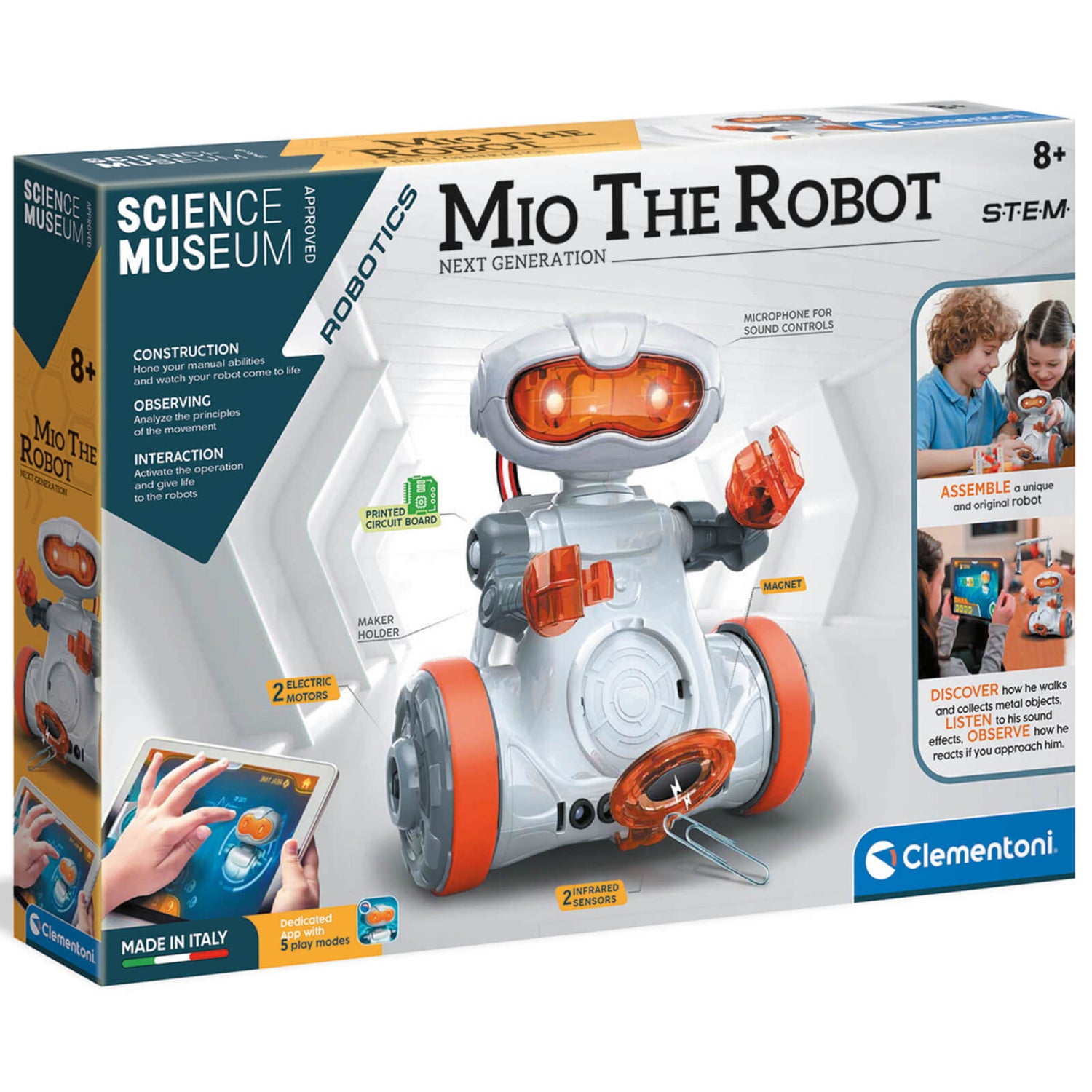 Clementoni Mio 2.0 Robotic Toy Toys Zavvi US