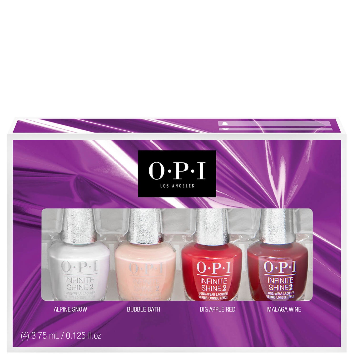 Набор лаков для ногтей OPI Celebration Collection infinite Shine Iconics Gift Set