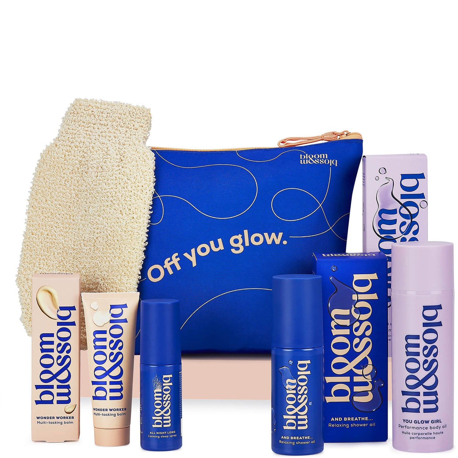 Bloom and Blossom Get the Glow Pampering Night in Gift Set(블룸 앤 블라썸 겟 더 글로우 팸퍼링 나이트 인 기프트 세트)