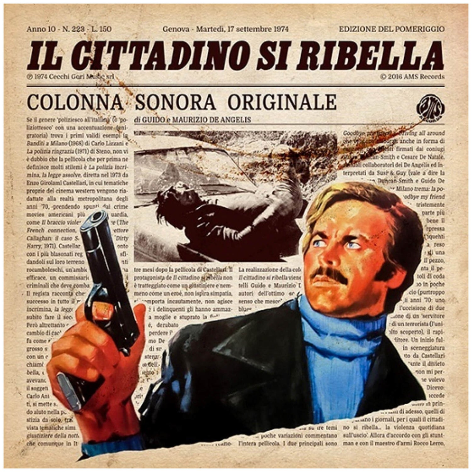 Il Cittadino Si Ribella (Colonna Sonora Originale) Vinyl (Clear)