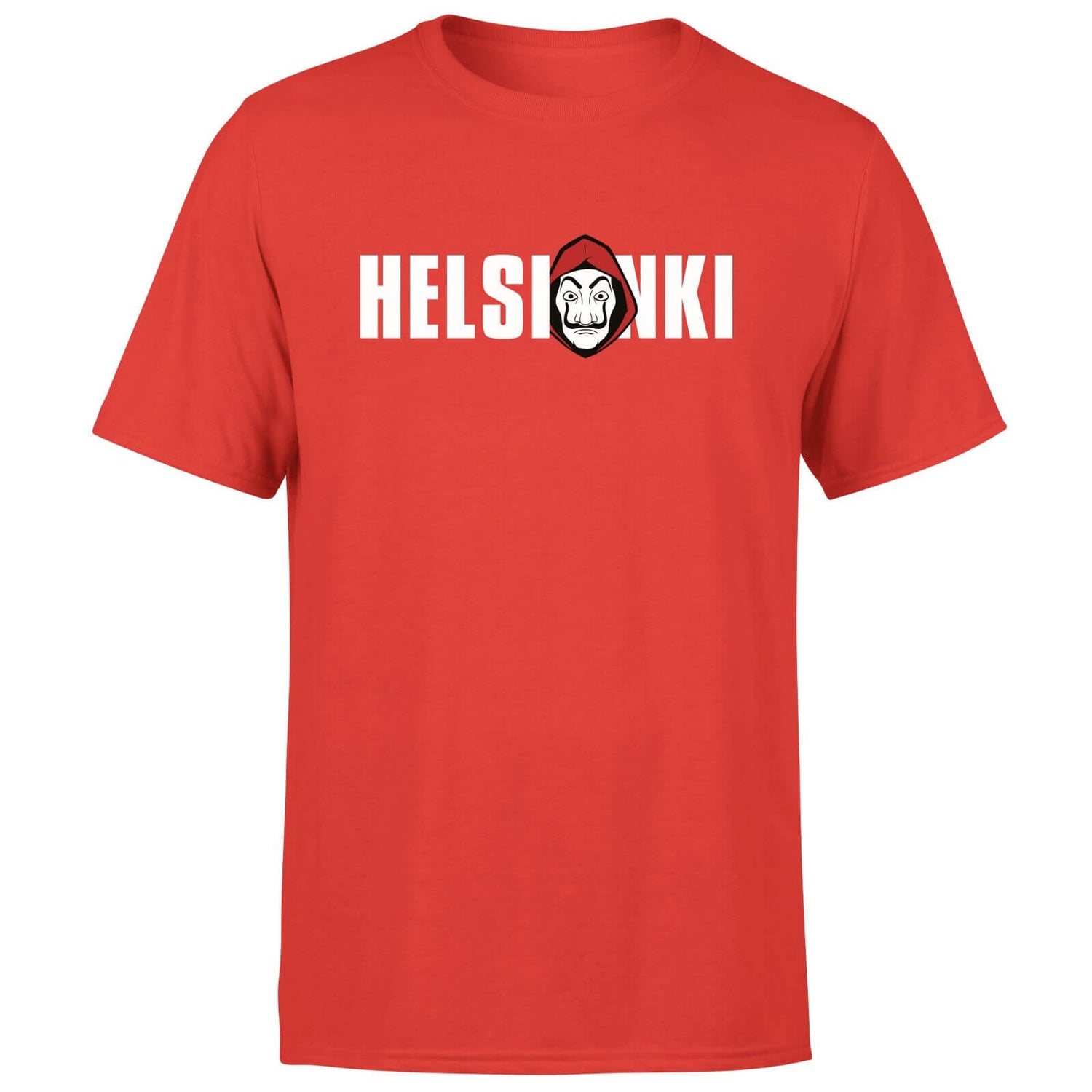 La Casa de Papel Helsinki T-Shirt Homme - Rouge
