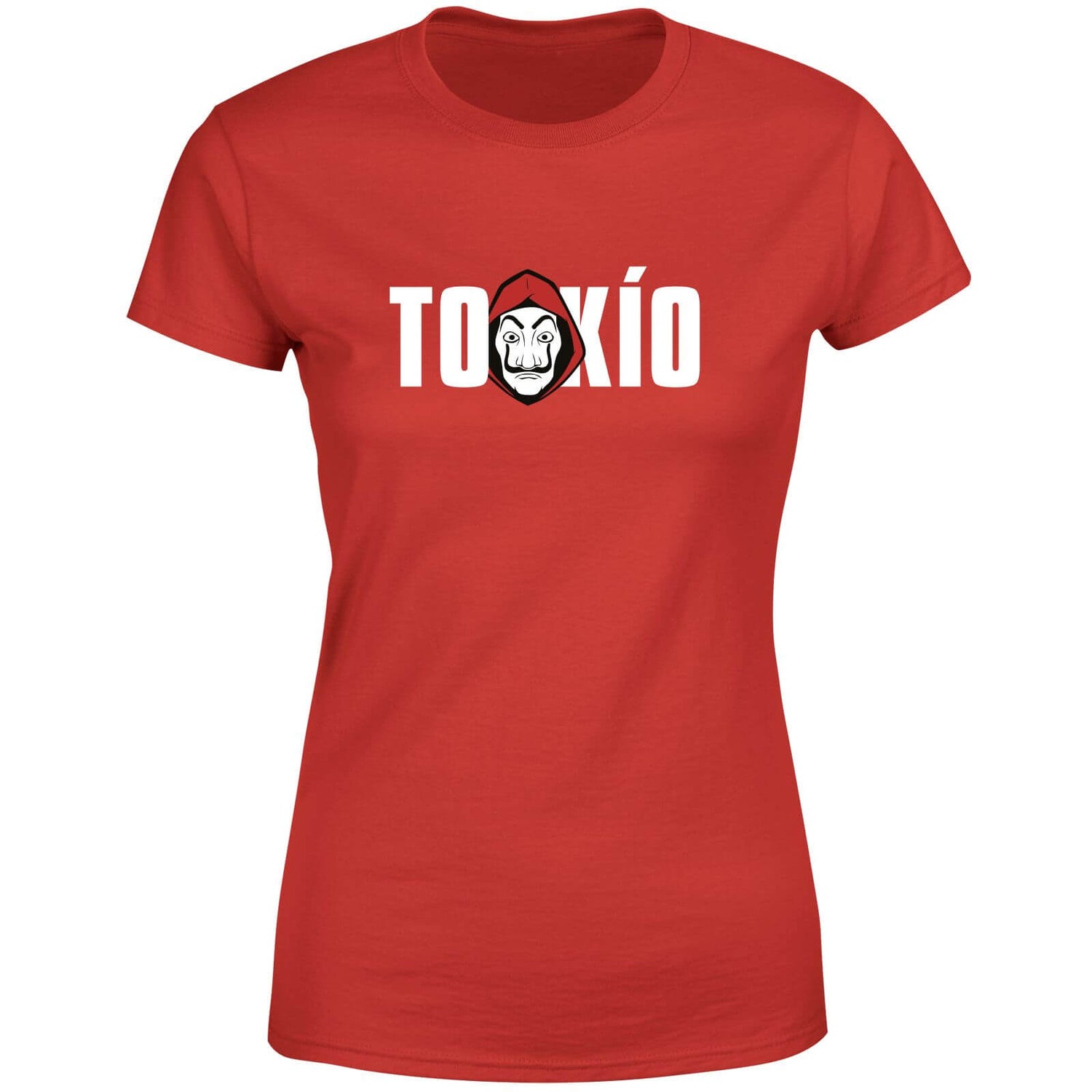 Camiseta para mujer de Money Heist Tokio - Rojo