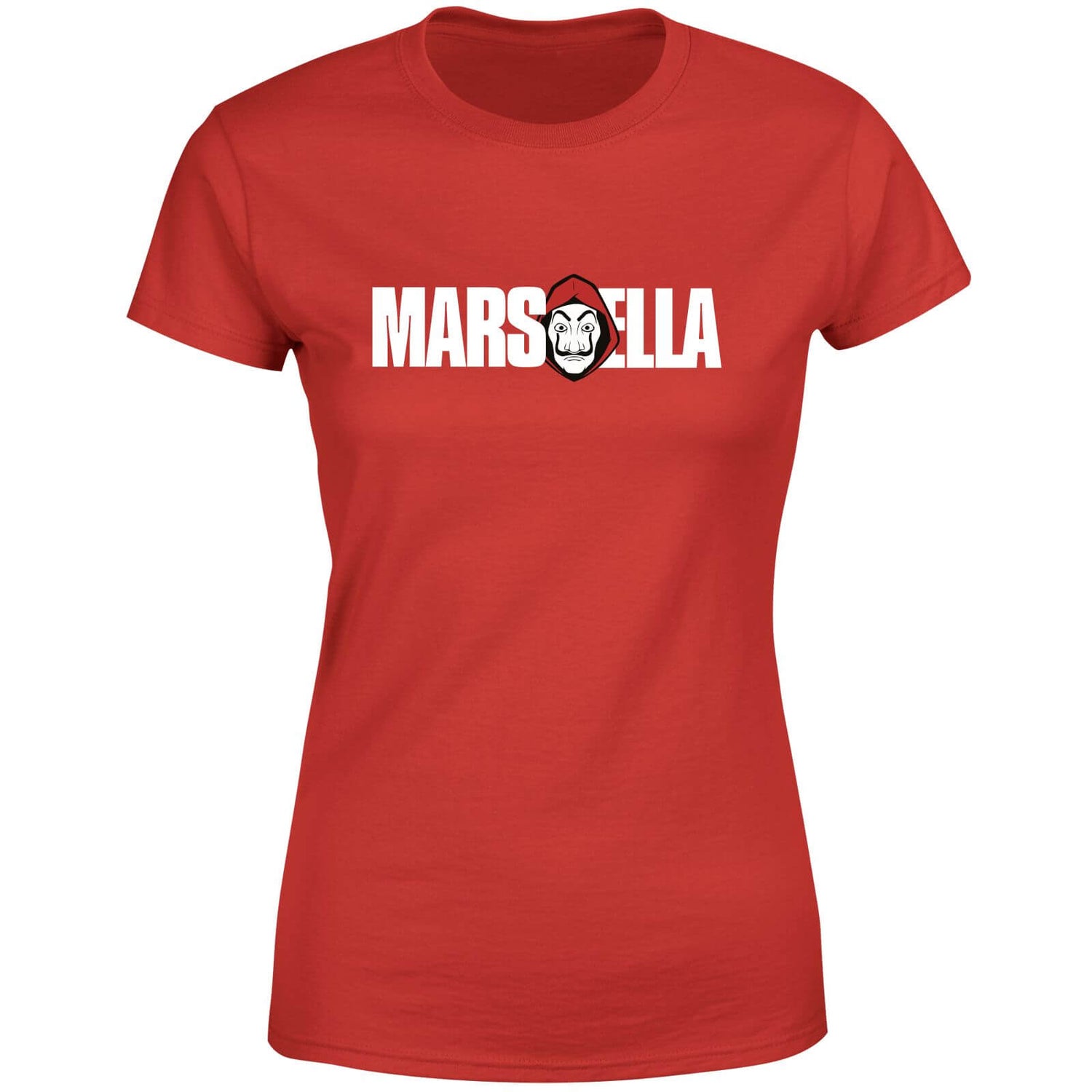 Camiseta para mujer de Money Heist Marsella - Rojo
