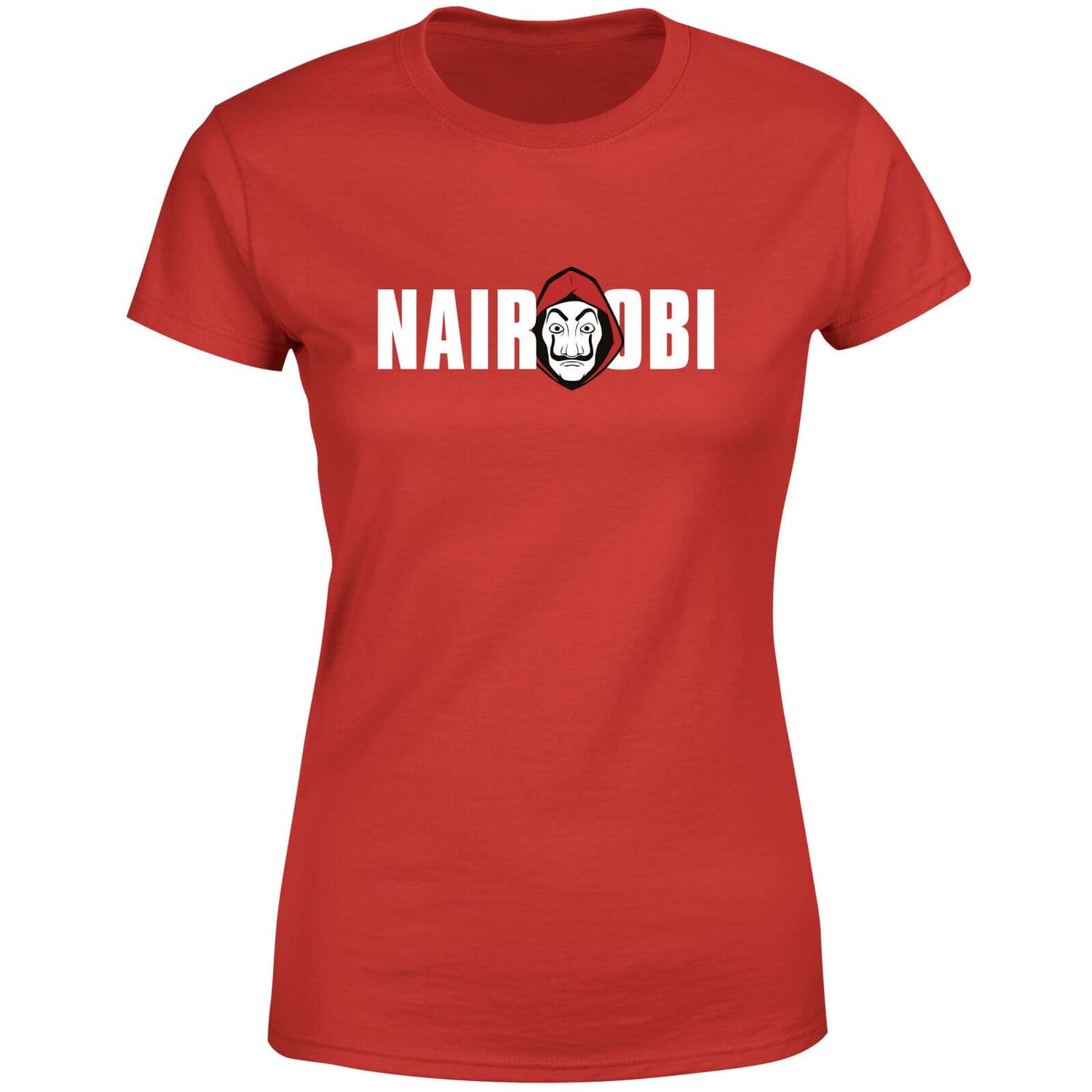 Camiseta para mujer de Money Heist Nairobi - Rojo