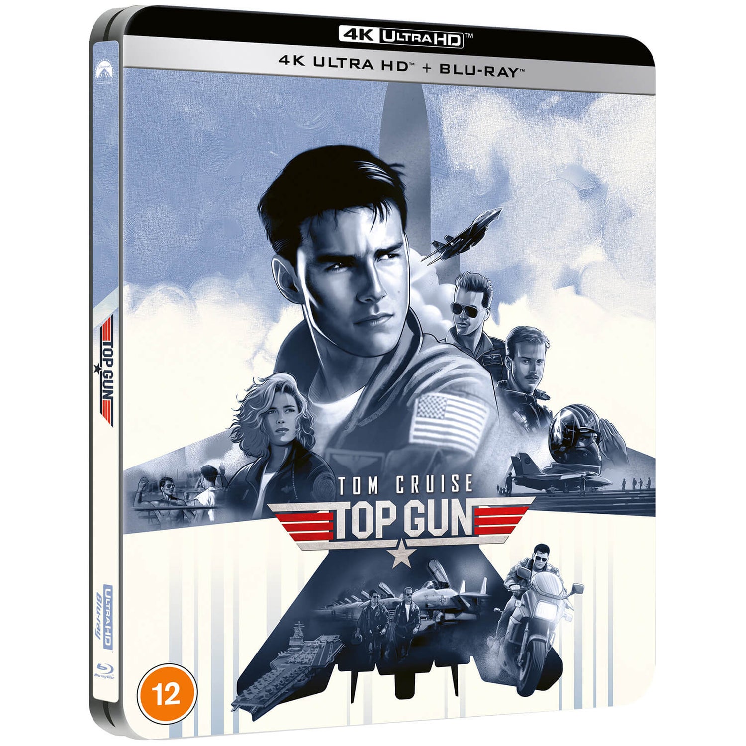 Top Gun - Limited Edition 4K Ultra HD Steelbook (Includes Blu-ray)
