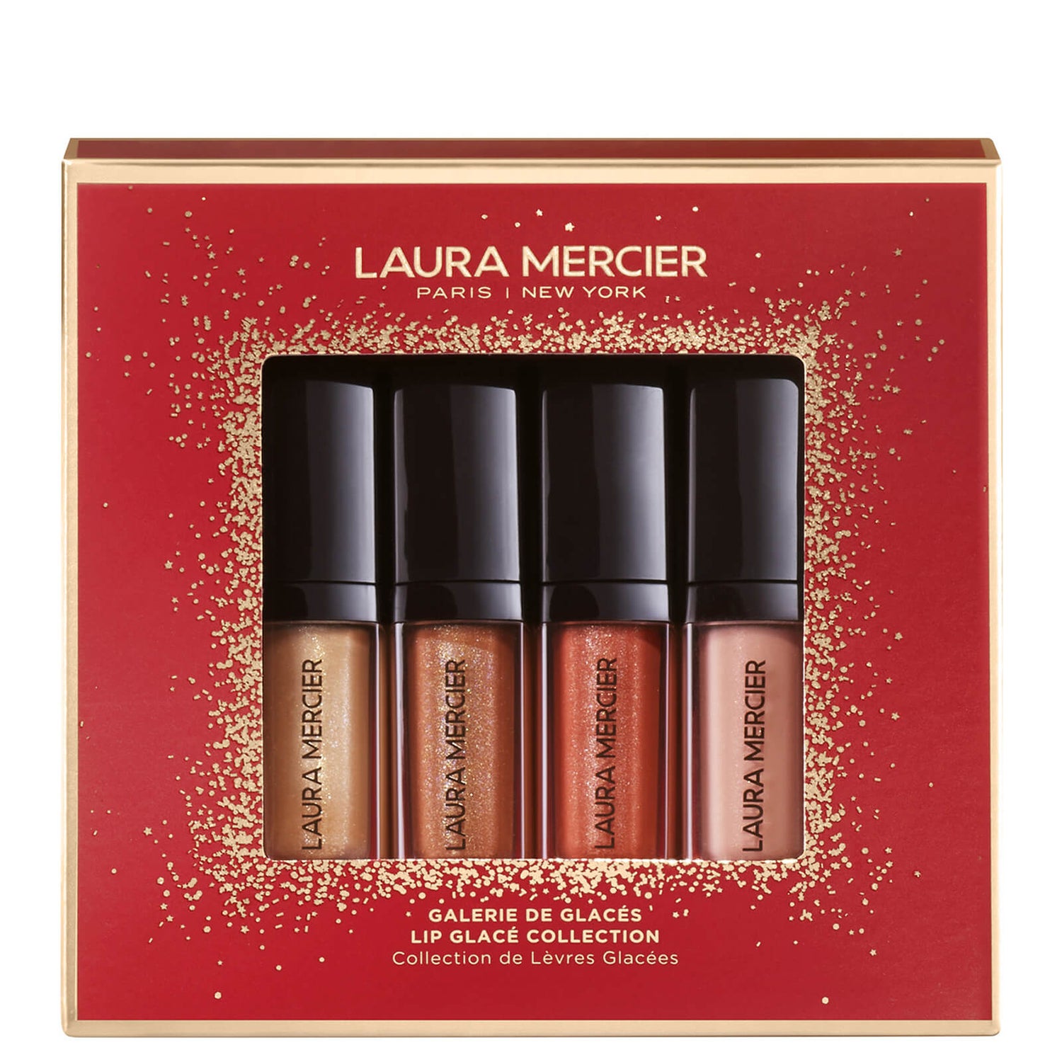 Collection de gloss à lèvres Laura Mercier Galerie De Glacé (d'une valeur de £52.00)