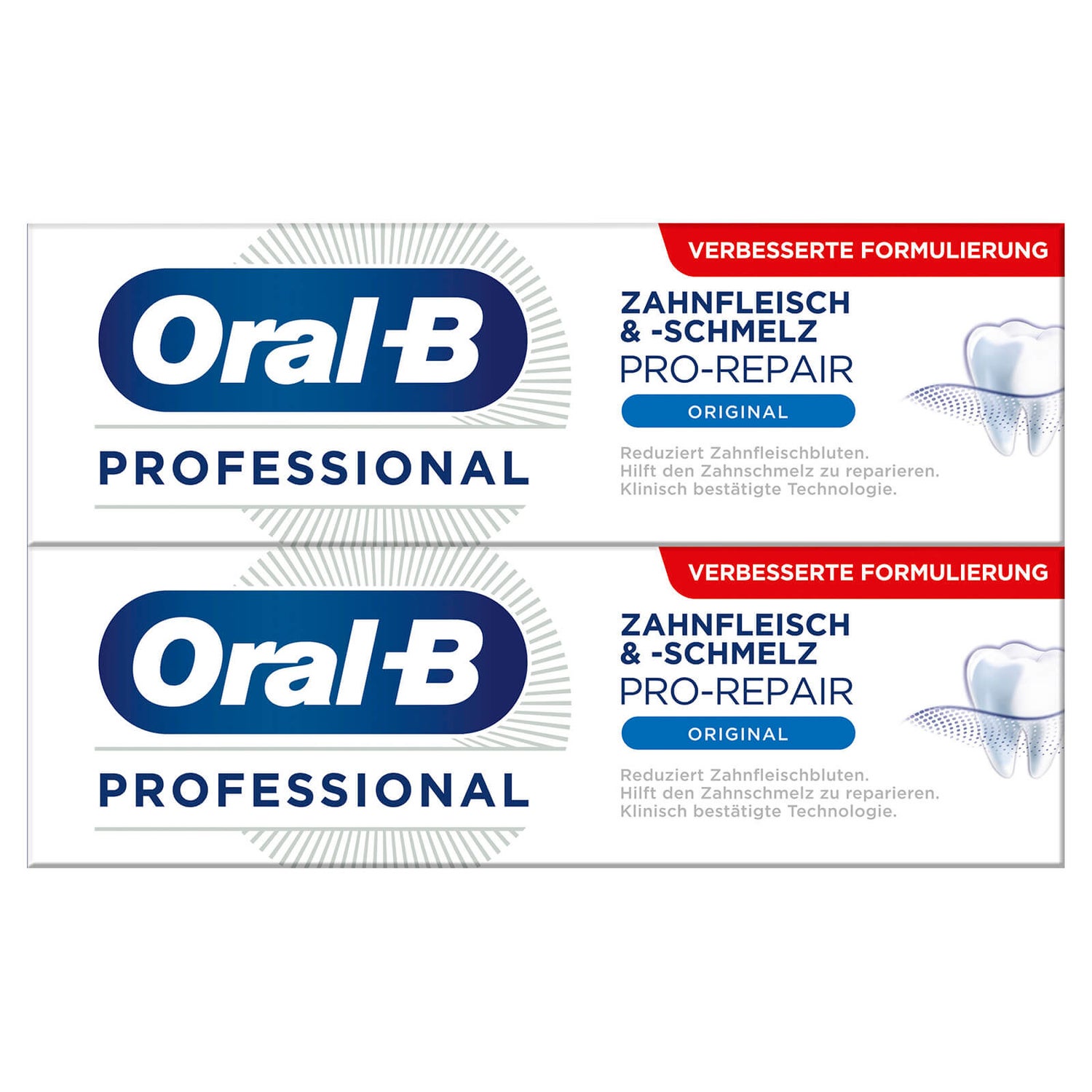 Oral-B Professional Zahnfleisch & -schmelz Pro-Repair Zahncreme 2x75 ml