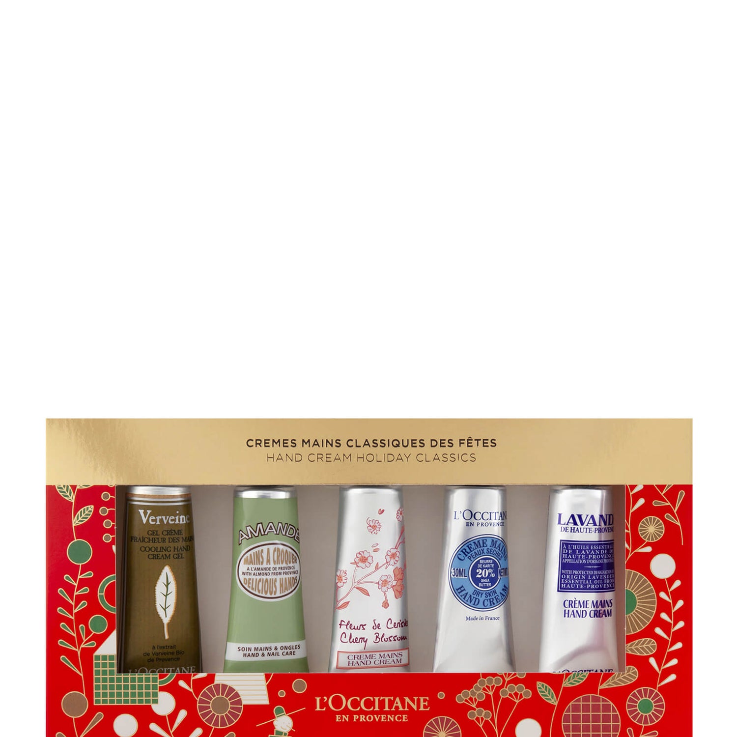L'Occitane Holiday 5 Hand Cream Set (Worth $60.00)