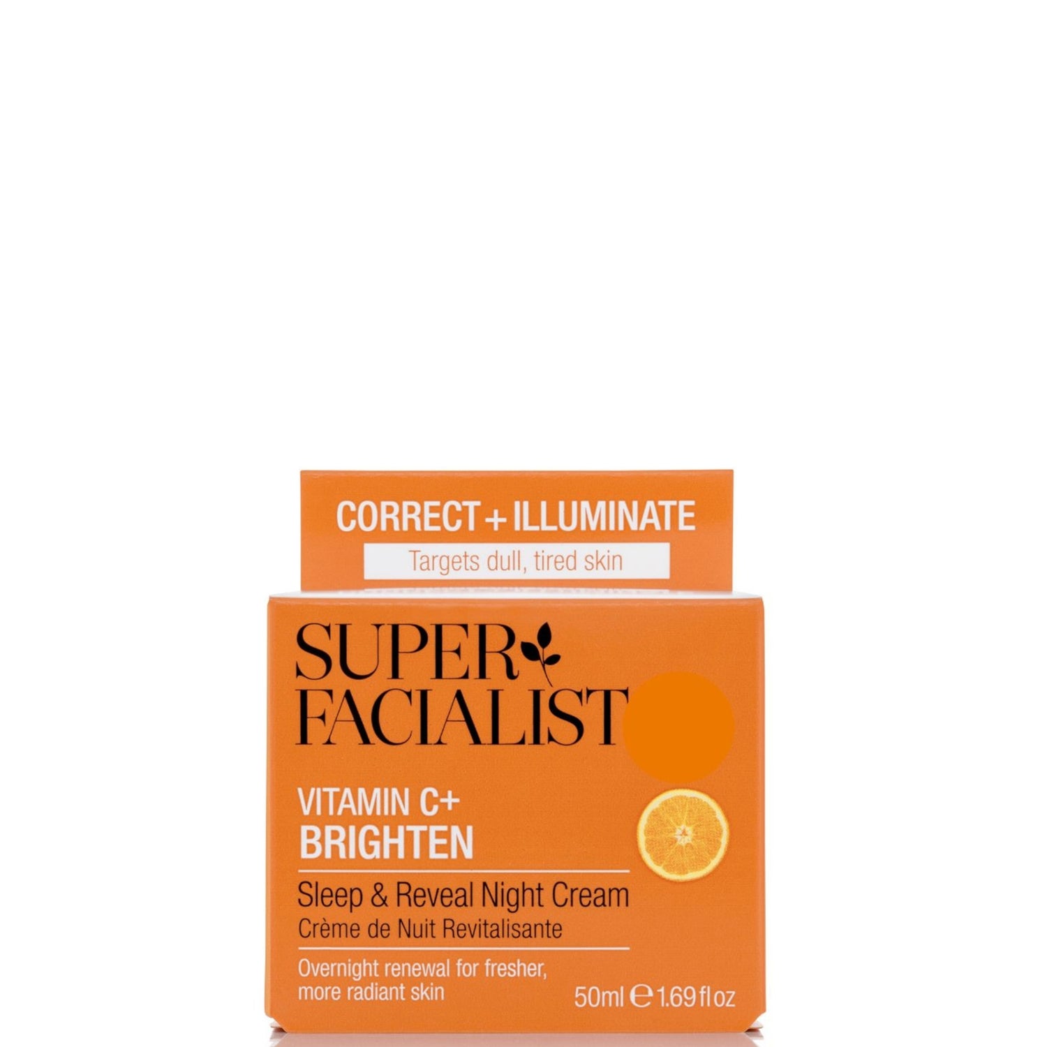 Super Facialist Vitamin C+ Brighten Sleep and Reveal Night Cream - 50ml