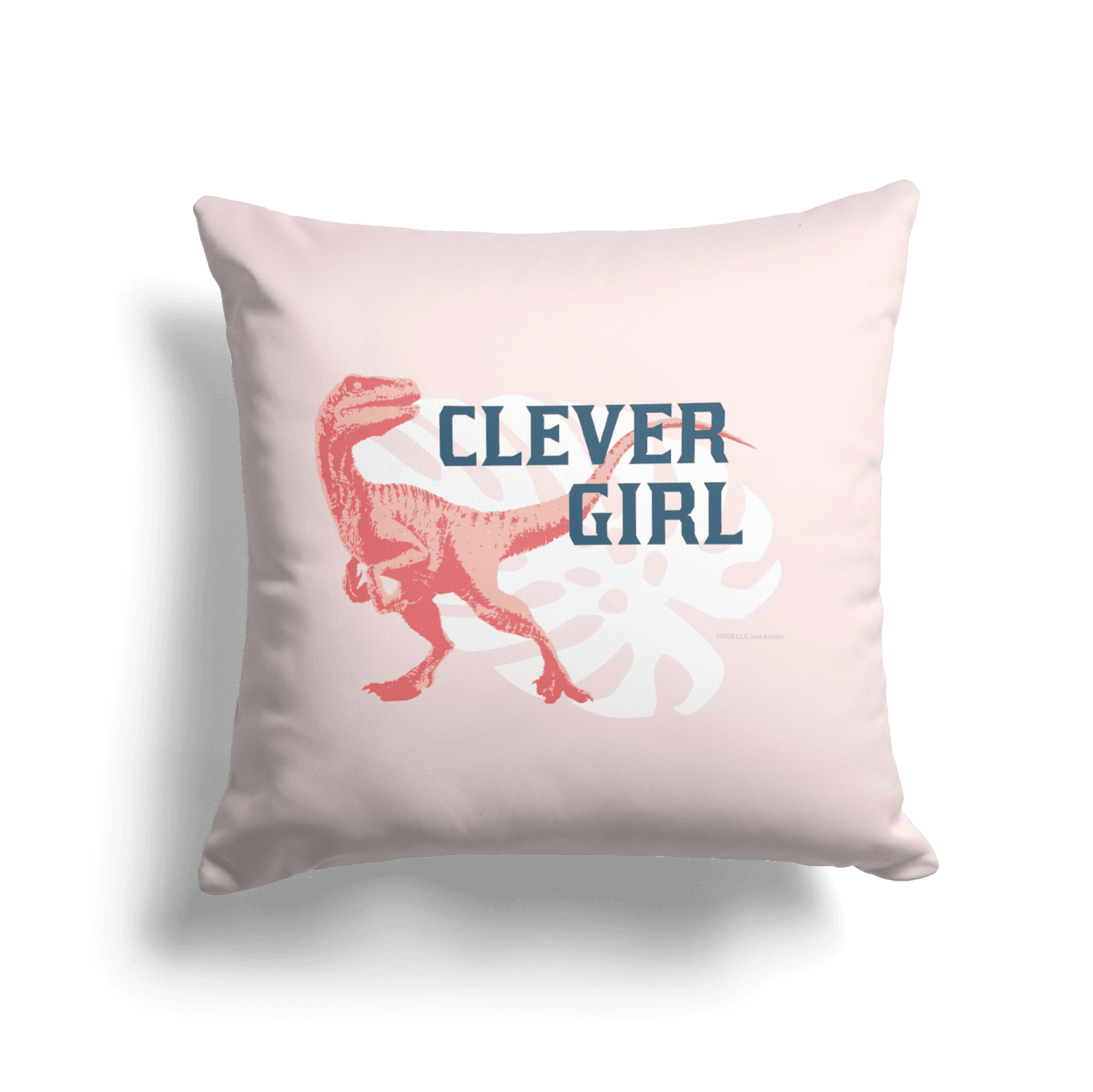Jurassic World Clever Girl Square Cushion