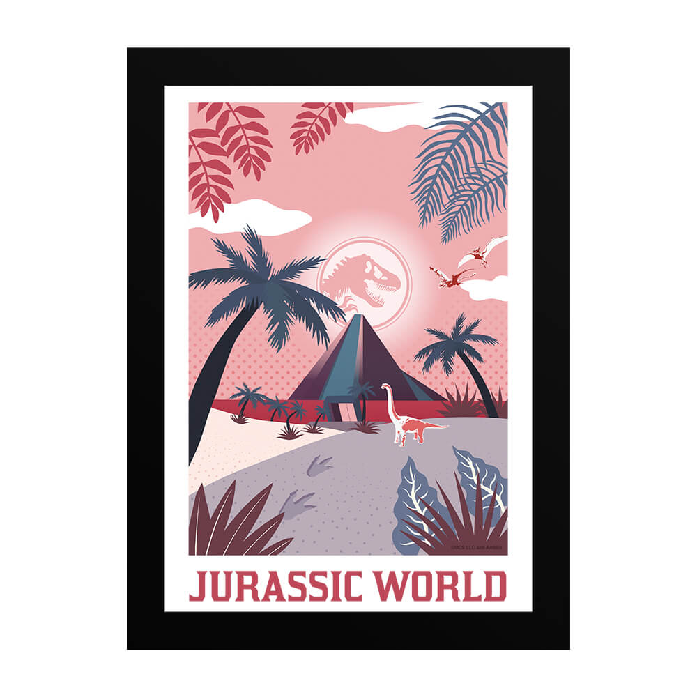 Jurassic World Tropical Giclee Art Print