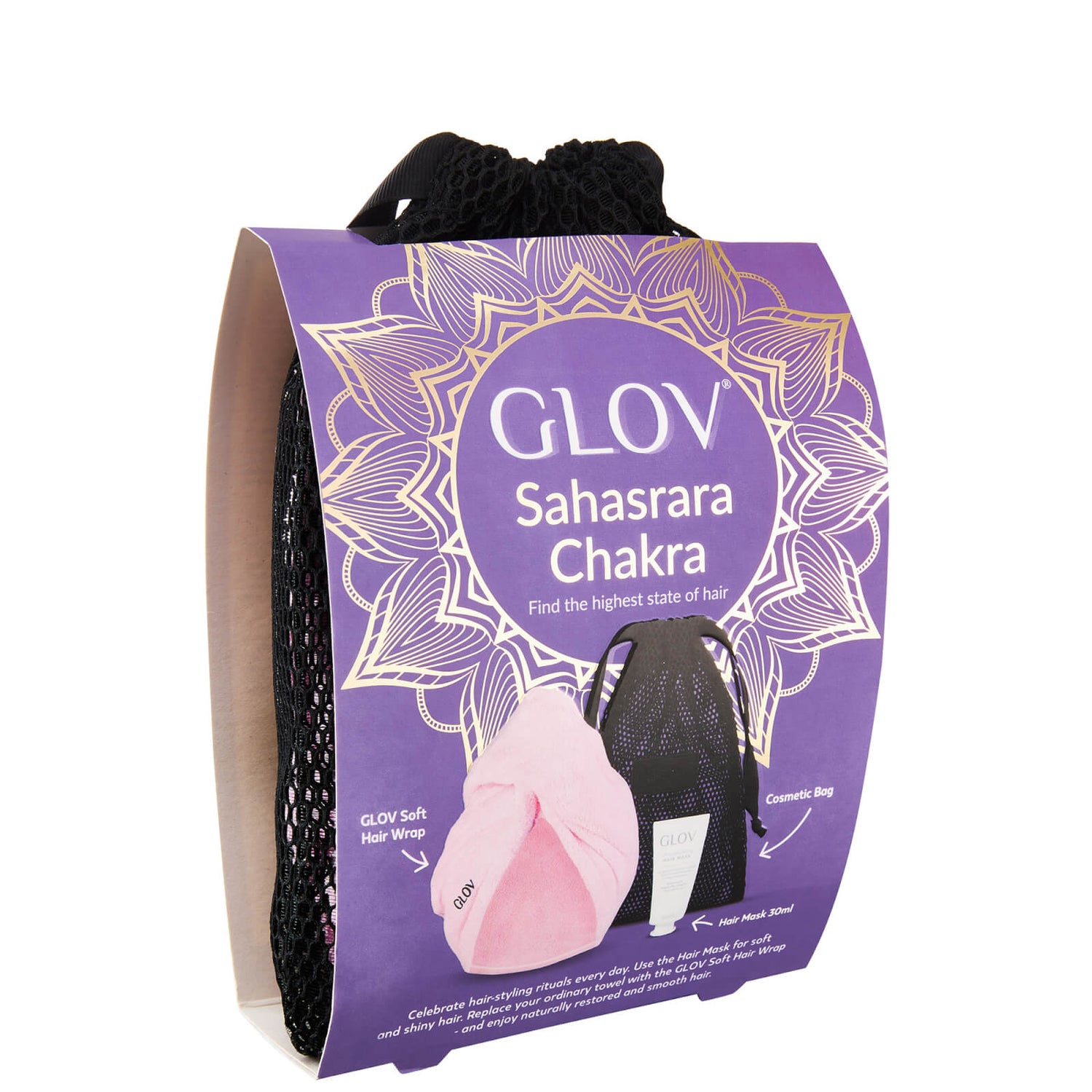 Набор для ухода за волосами GLOV Sahasrara Chakra