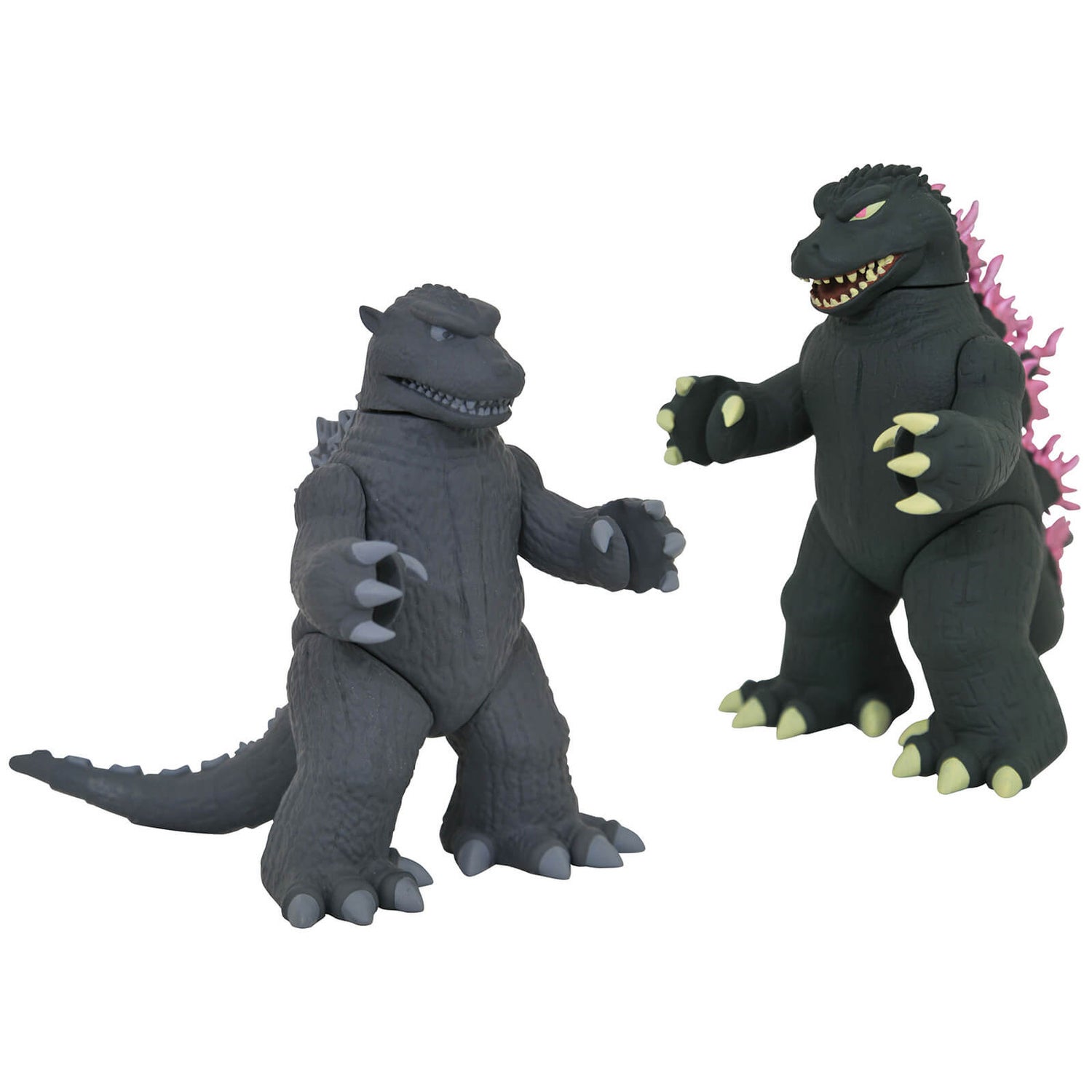 Diamond Select Godzilla Vinimate 2-Pack - Godzilla (1954) & Godzilla (1999)