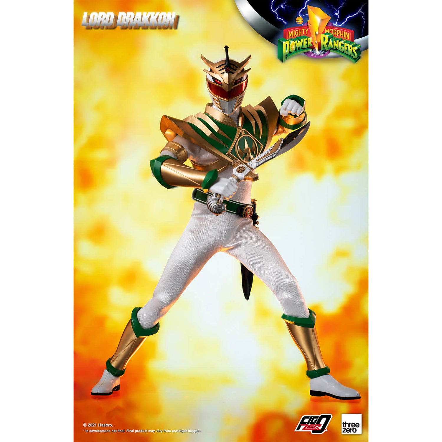 ThreeZero Mighty Morphin Power Rangers FigZero 1/6 Scale Collectible Figure - Lord Drakkon