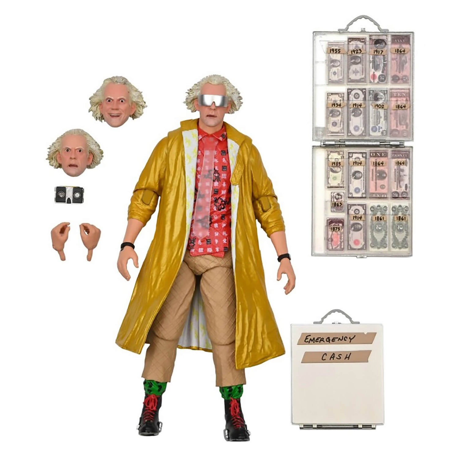 NECA Back to the Future 2 Doc Brown (2015) Ultimate 7 Inch Action Figure