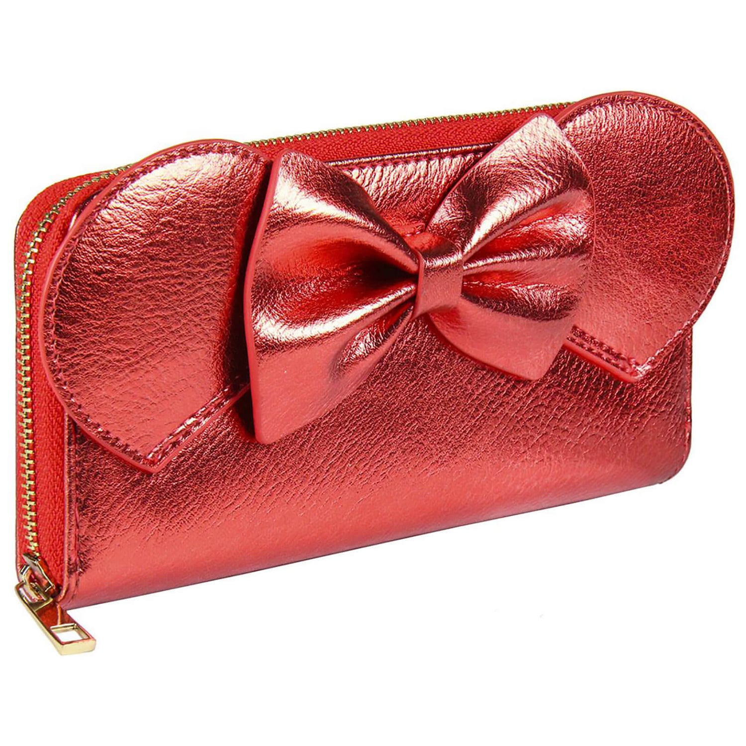 Disney Minnie Mouse Faux-Leather Purse Red