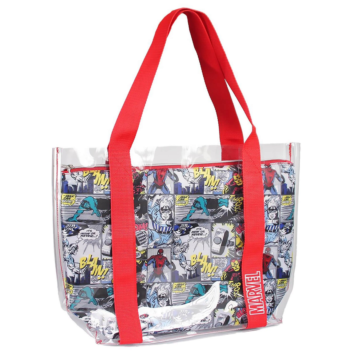 Marvel Comics Transparent Handbag