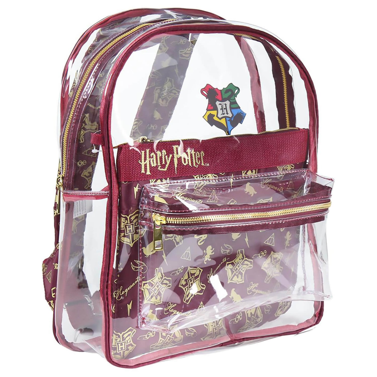 Harry Potter Hogwarts Transparent Backpack