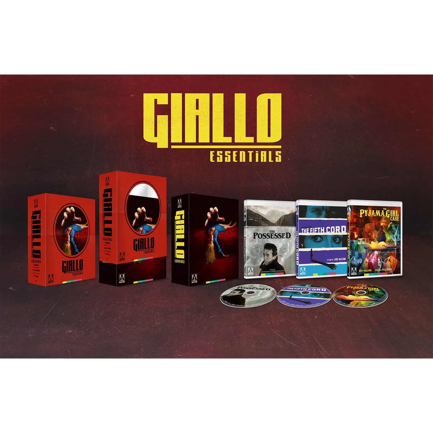 Giallo Essentials | Red| Limited Edition Blu-ray