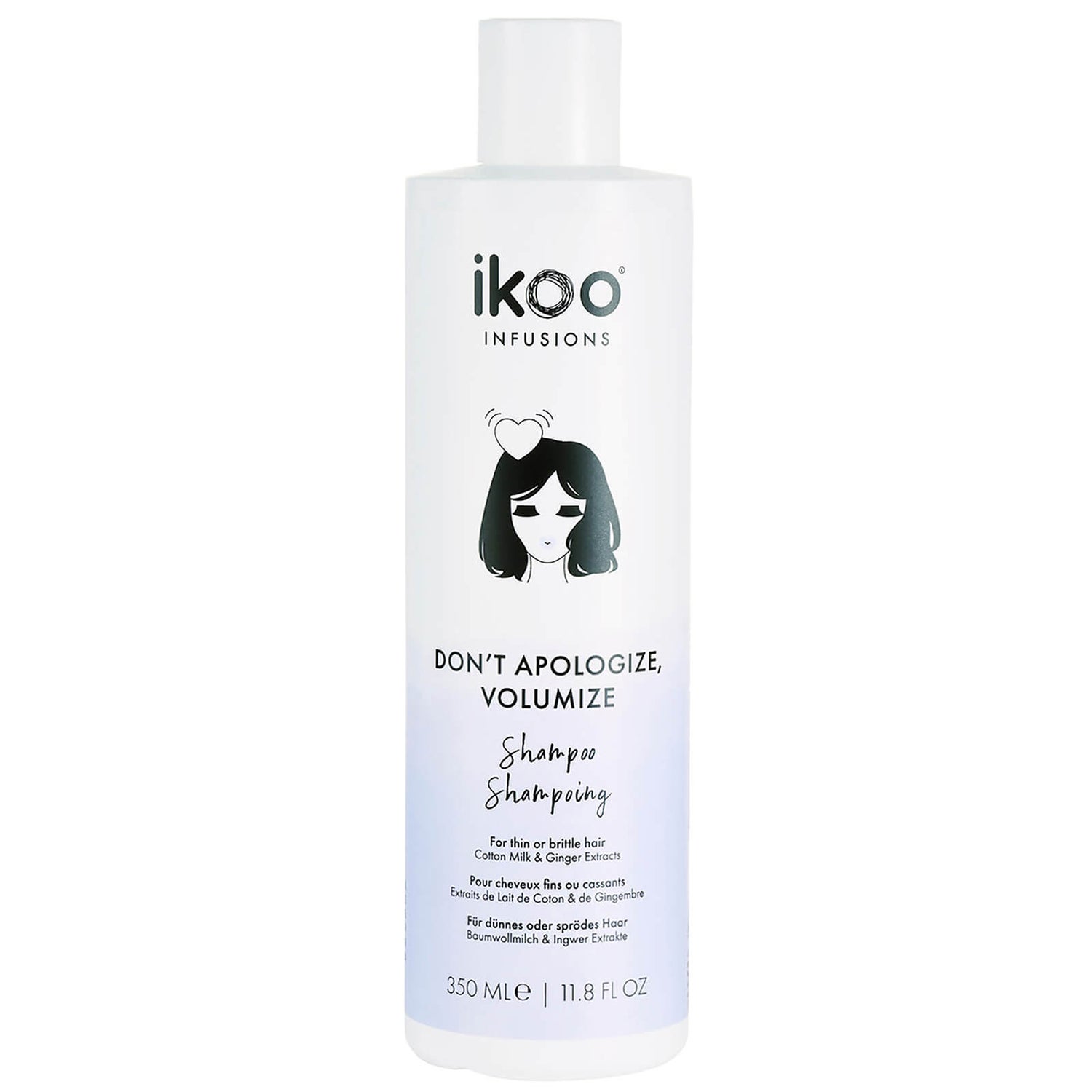 ikoo Shampoo Don't Apologize Volumize 350ml