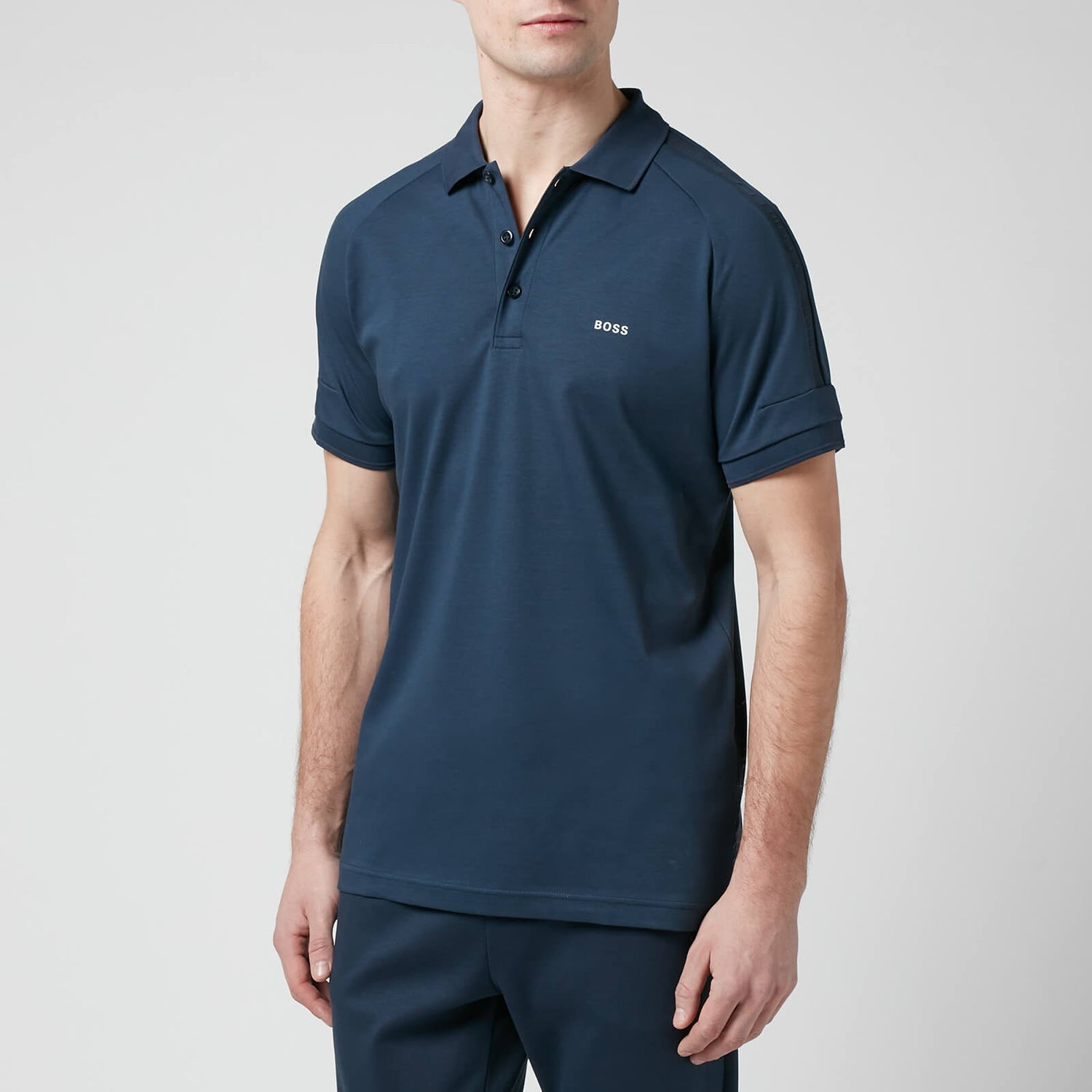 BOSS Green Men's Paule 2 Polo Shirt - Navy