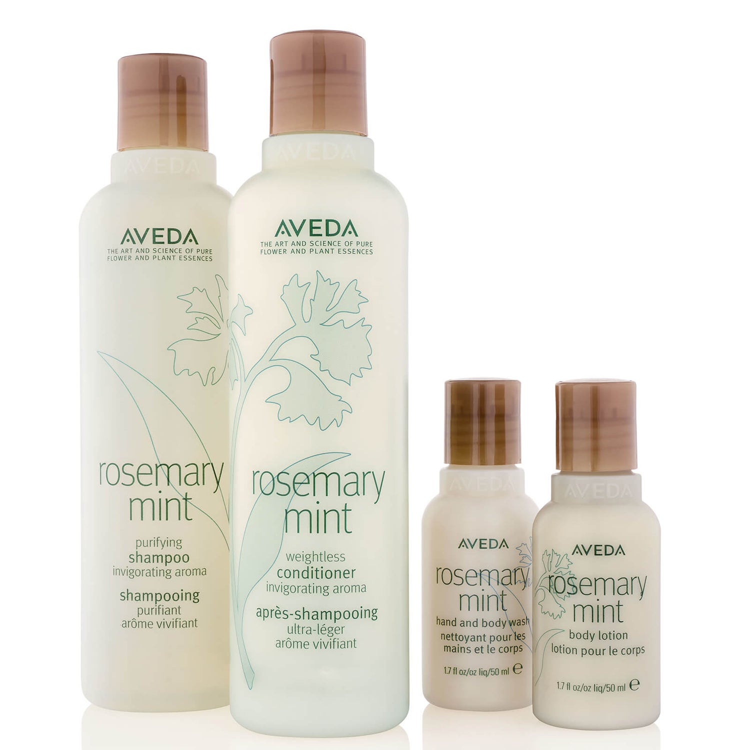 Aveda Exclusive Rosemary Mint Invigorating Hair and Body Care (soins pour le corps et les cheveux)