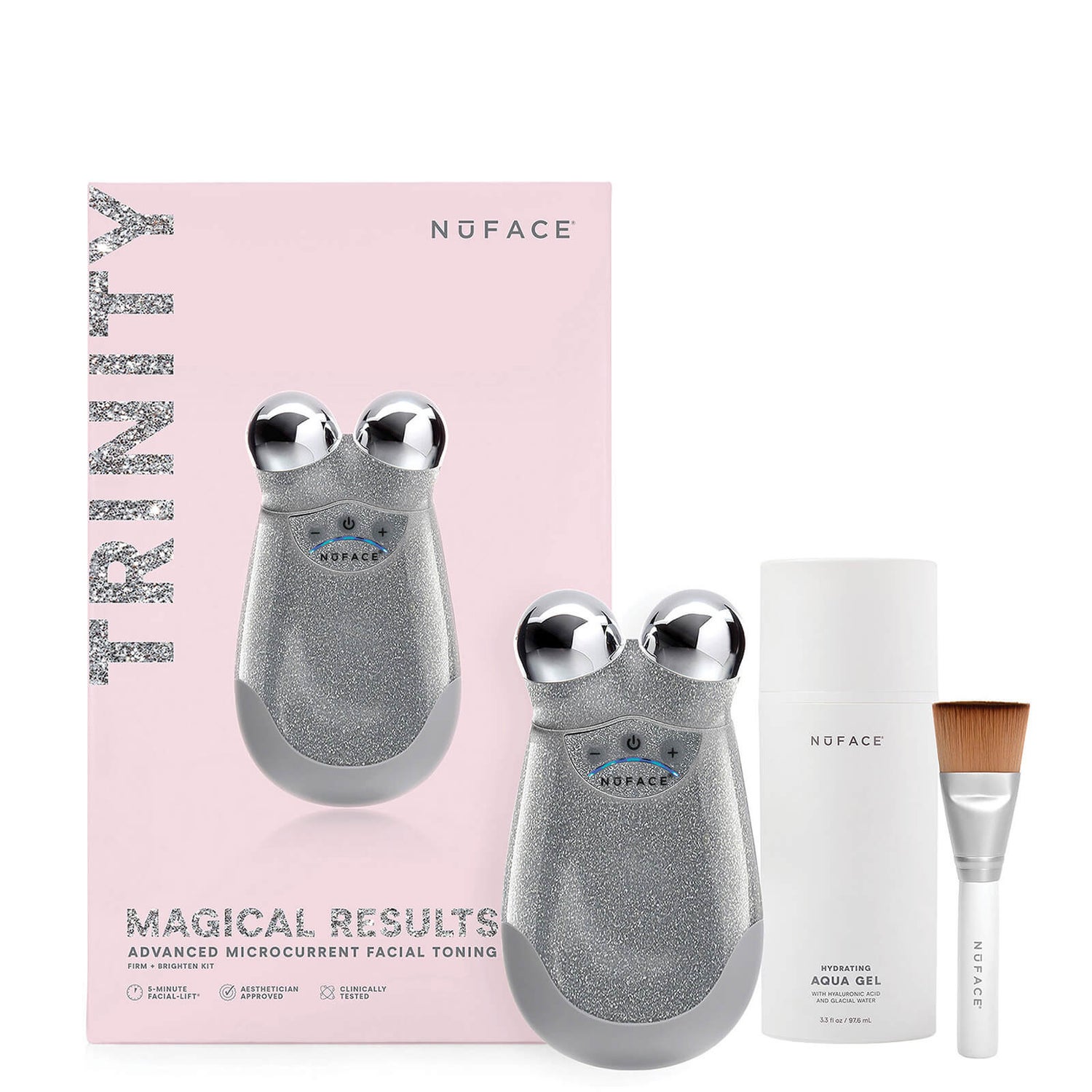 Набор для массажа лица NuFACE Trinity Firm and Brighten Kit