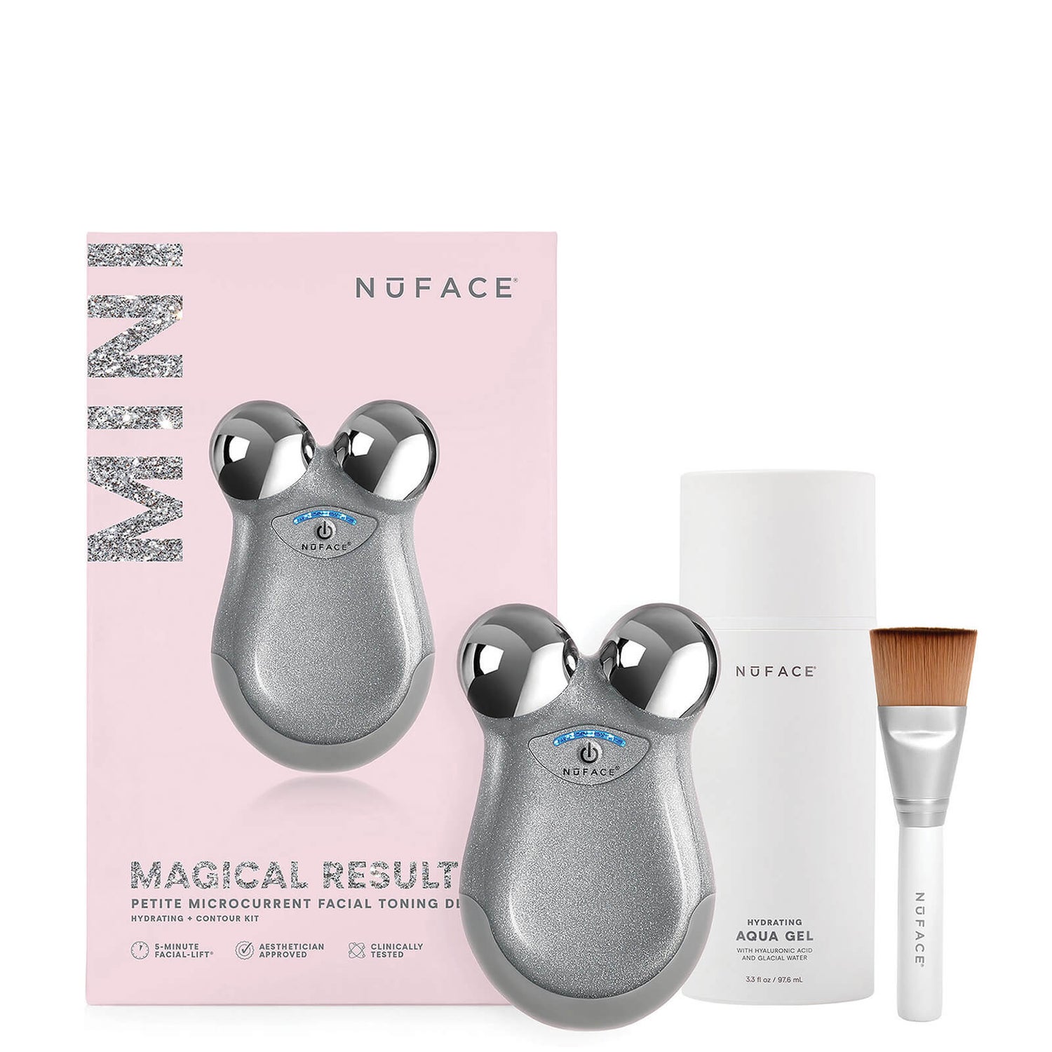 Набор для массажа лица NuFACE Mini Hydrate and Contour Kit