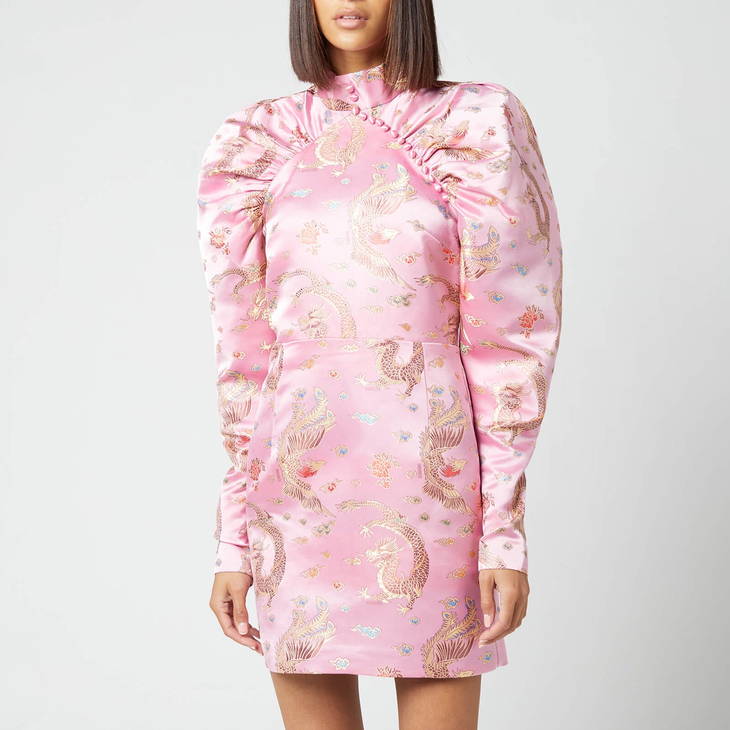 ROTATE Birger Christensen Women's Kim Dress - Orchid Pink