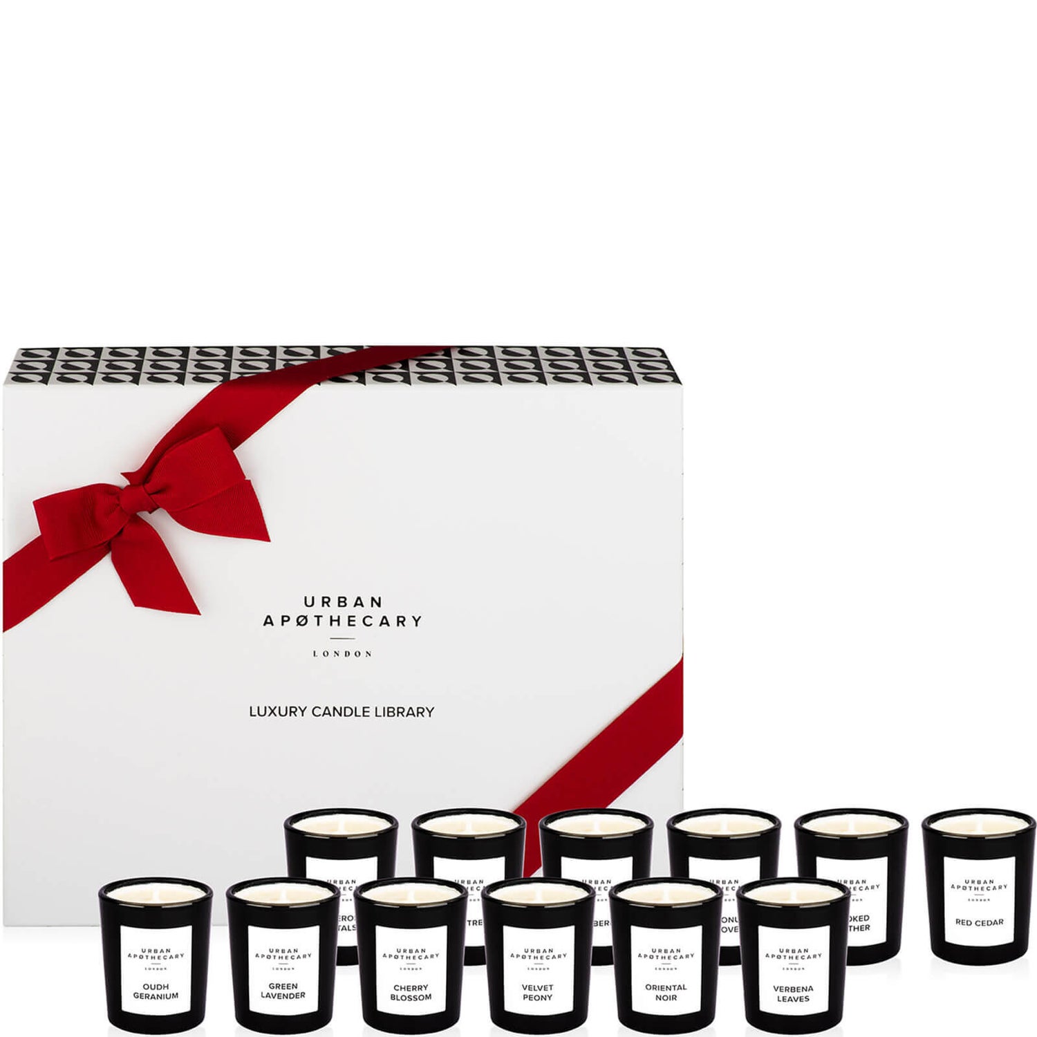 Urban Apothecary 12 Piece Luxury Candle Library 35g