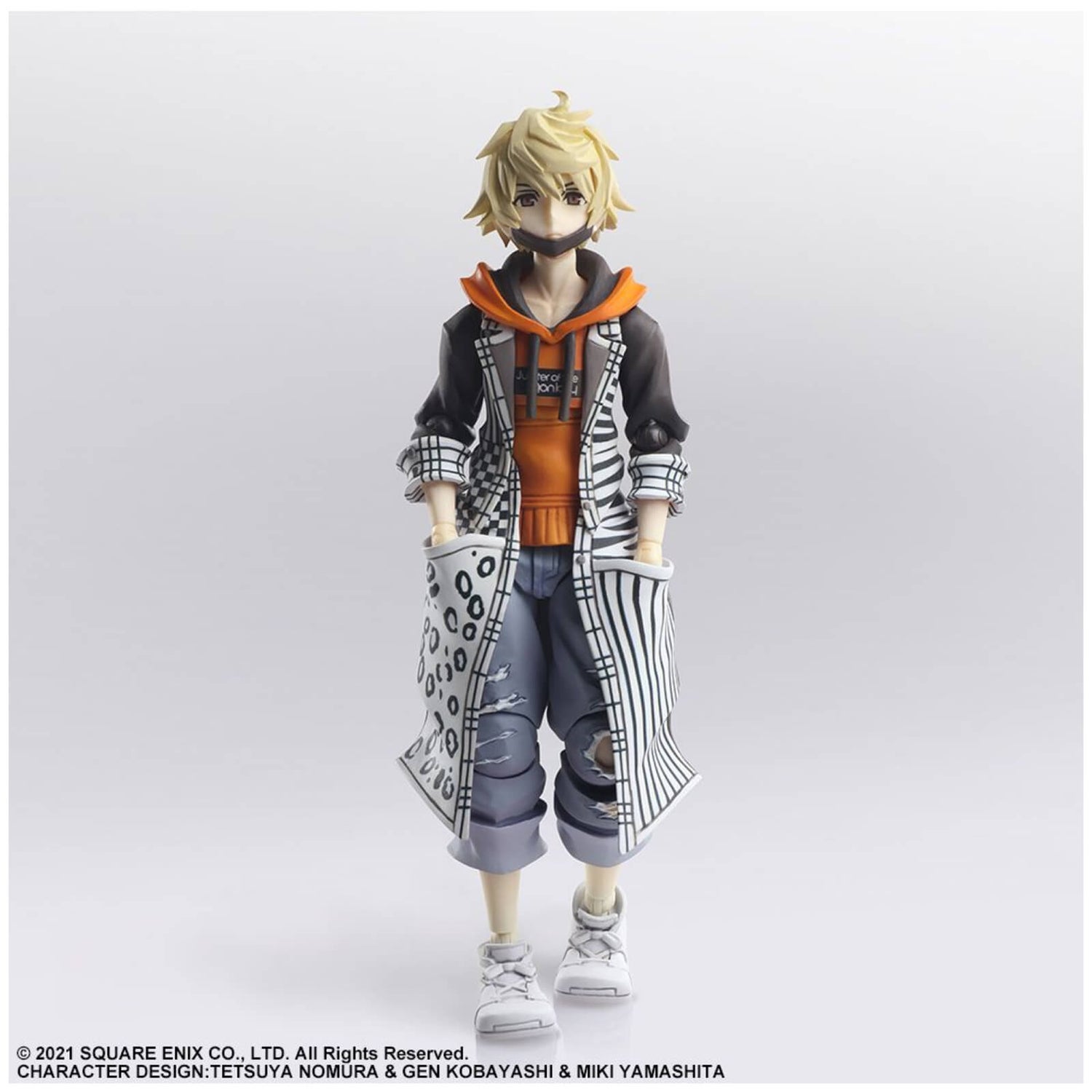 Square Enix The World Ends With You The Animation Bring Arts Action Figure - Rindo