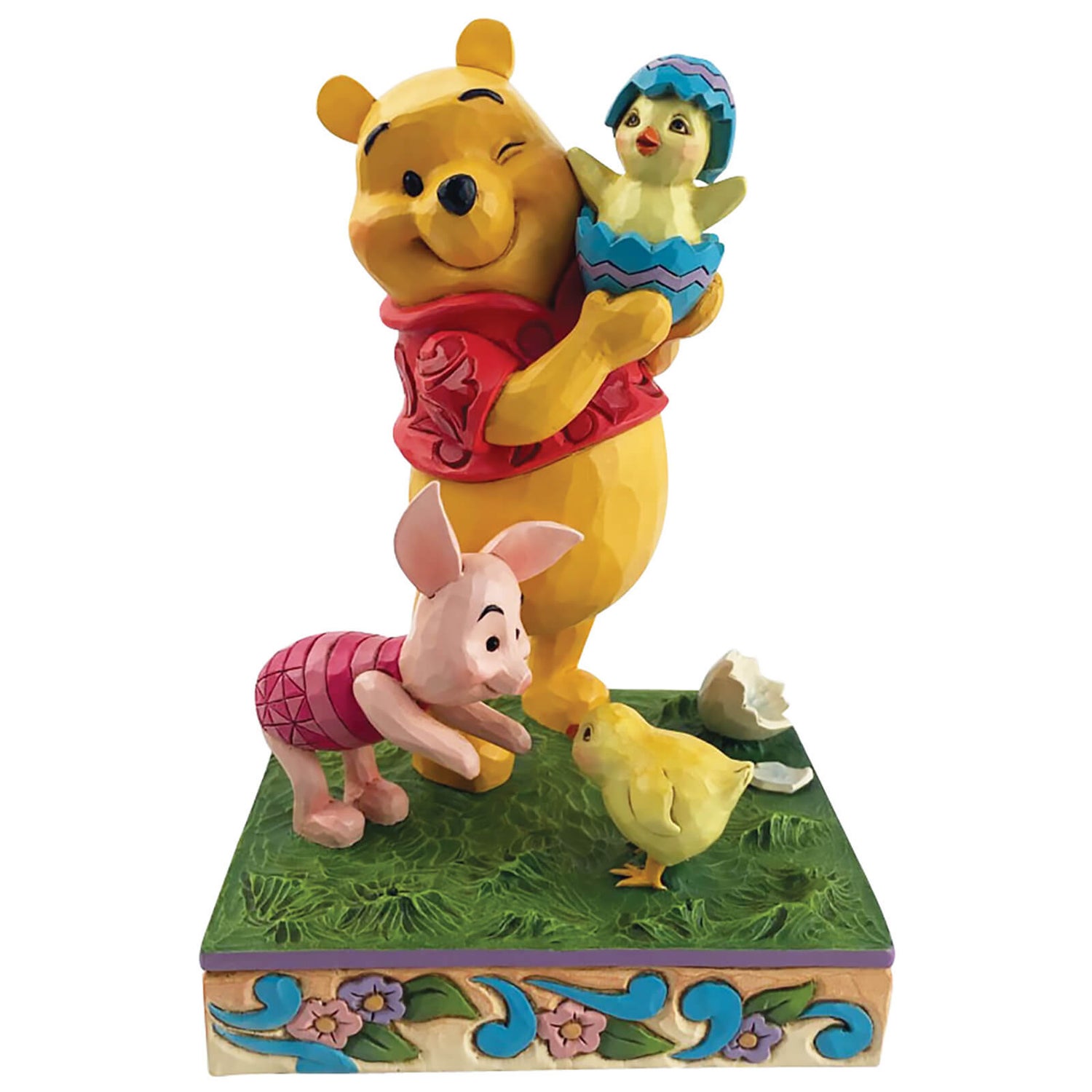 Disney Traditions Winnie the Pooh Easter Pooh And Piglet Figurine