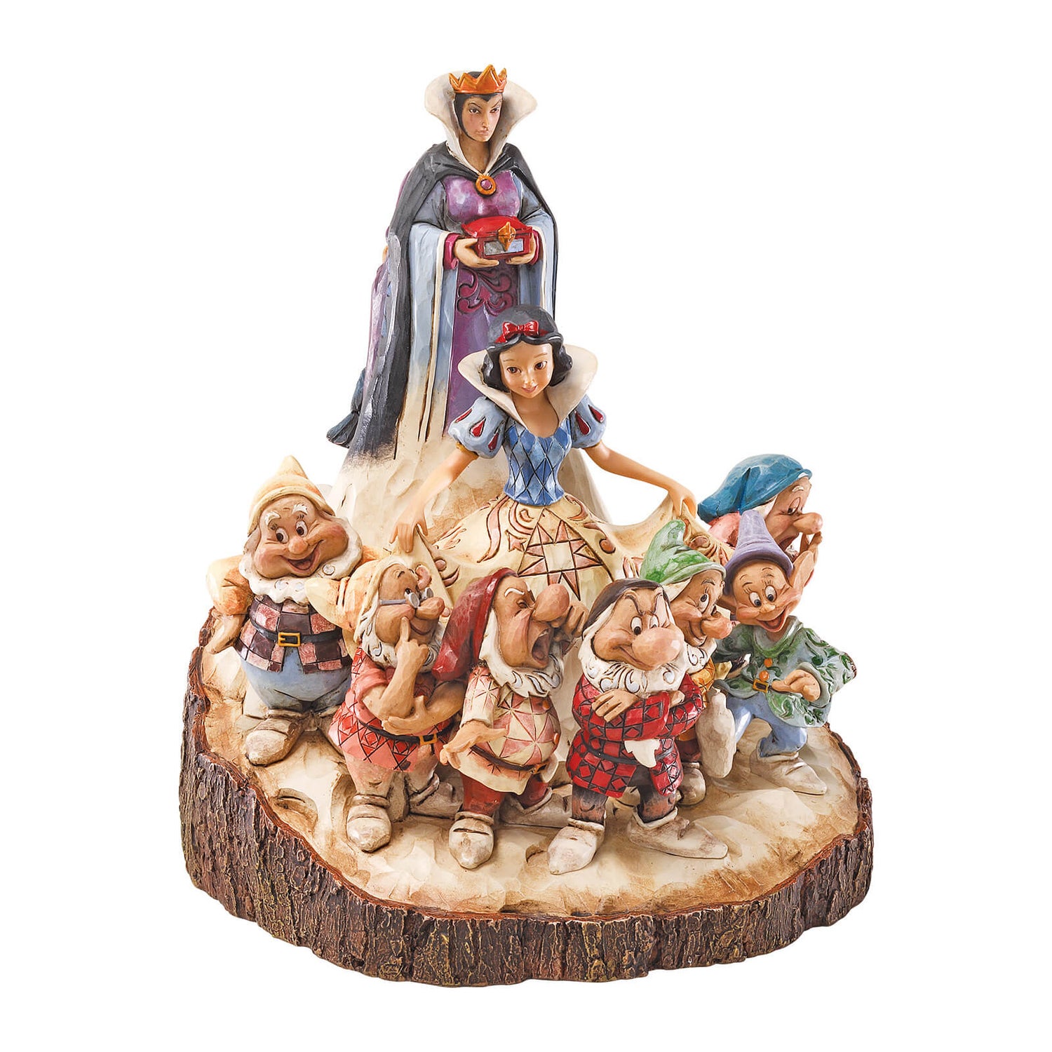 Disney Traditions Snow White The One That Started Carved by Heart Figurine
