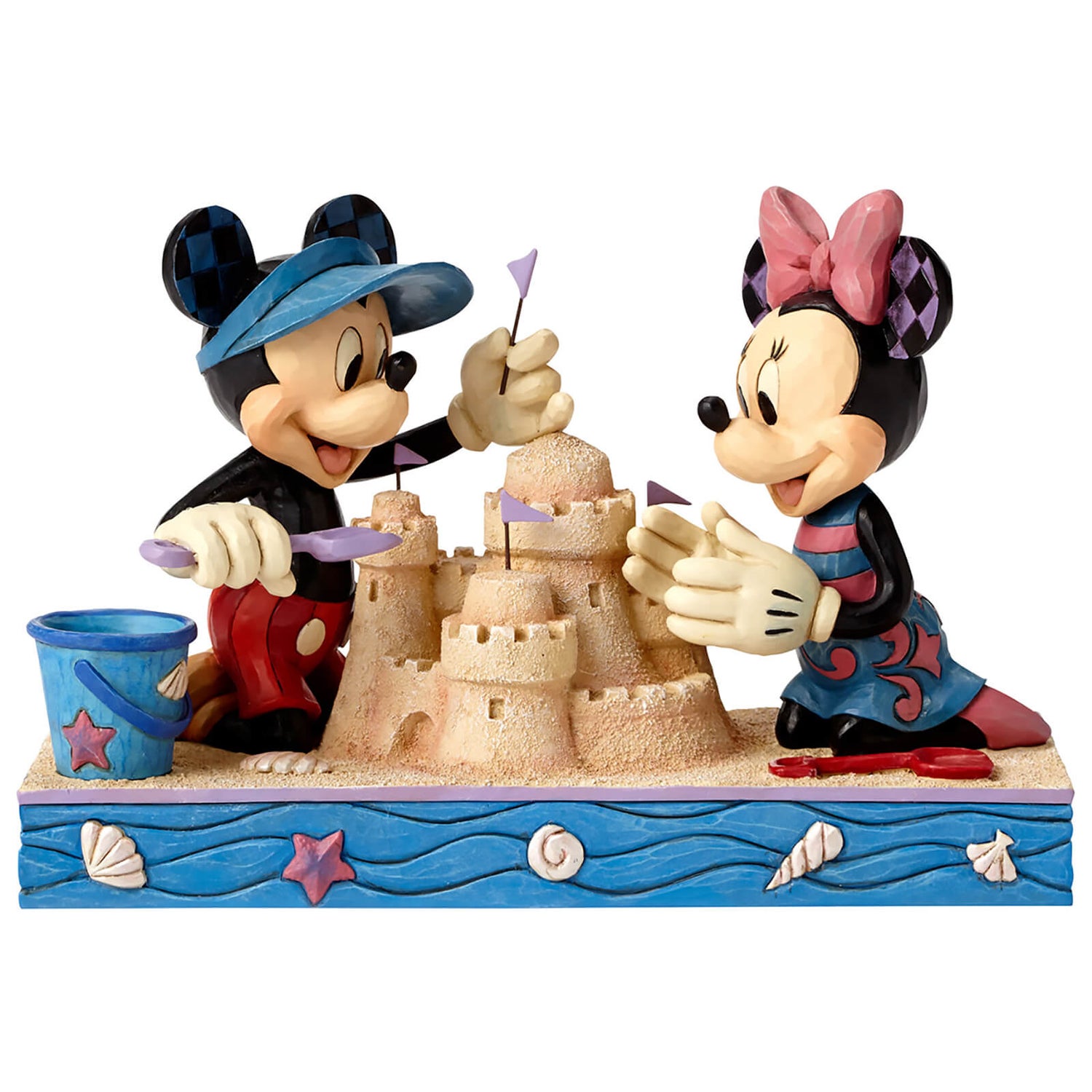 Disney Traditions Seaside Sweethearts Mickey & Minnie Figurine