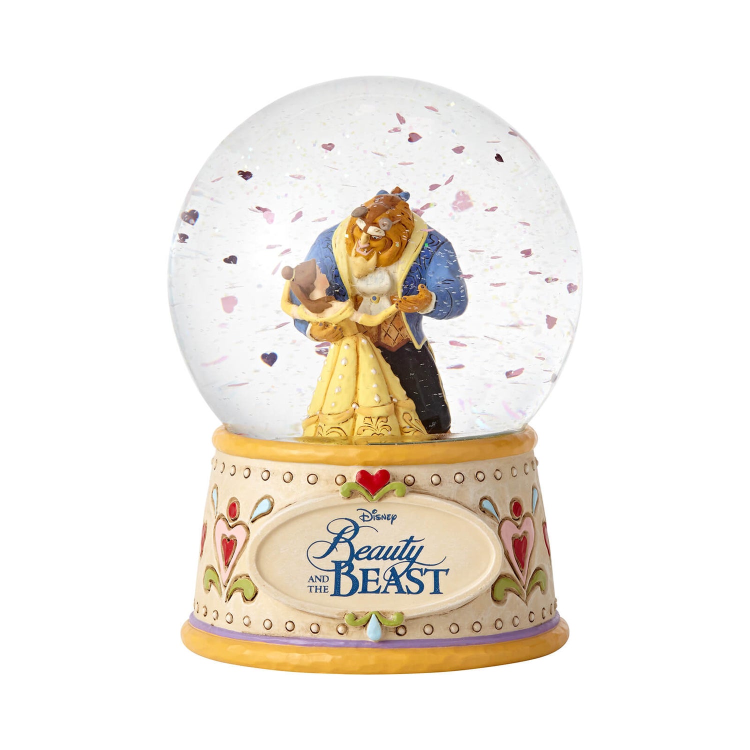 Disney Traditions Beauty and the Beast Moonlight Waltz Waterball