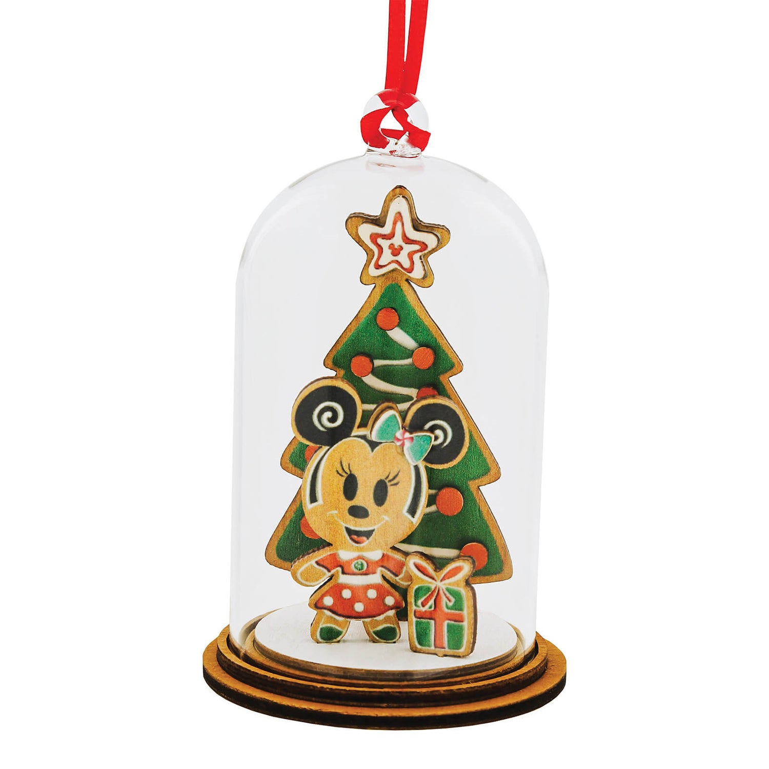 Enchanting Disney Merry Christmas Minnie Figurine