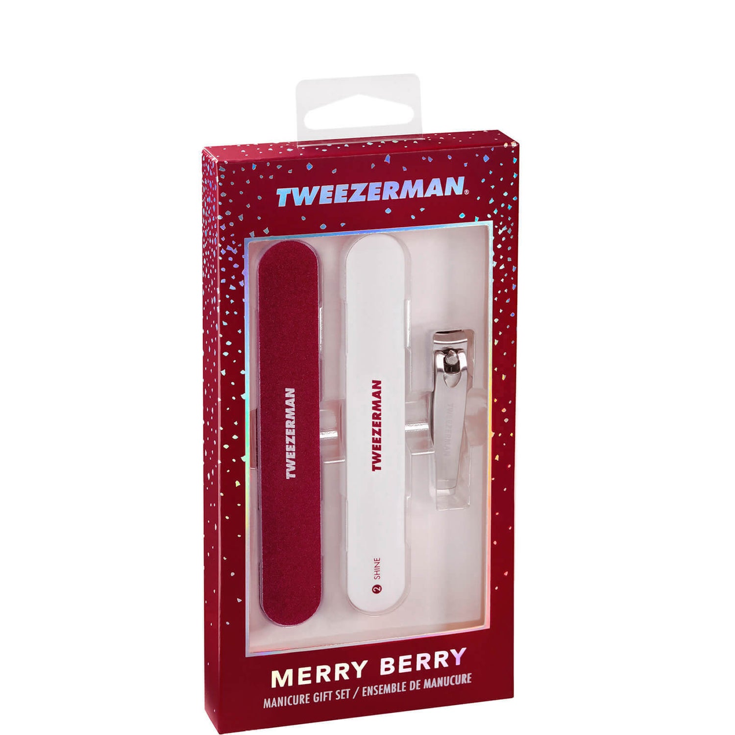 Tweezerman Merry Berry Manicure Gift Set