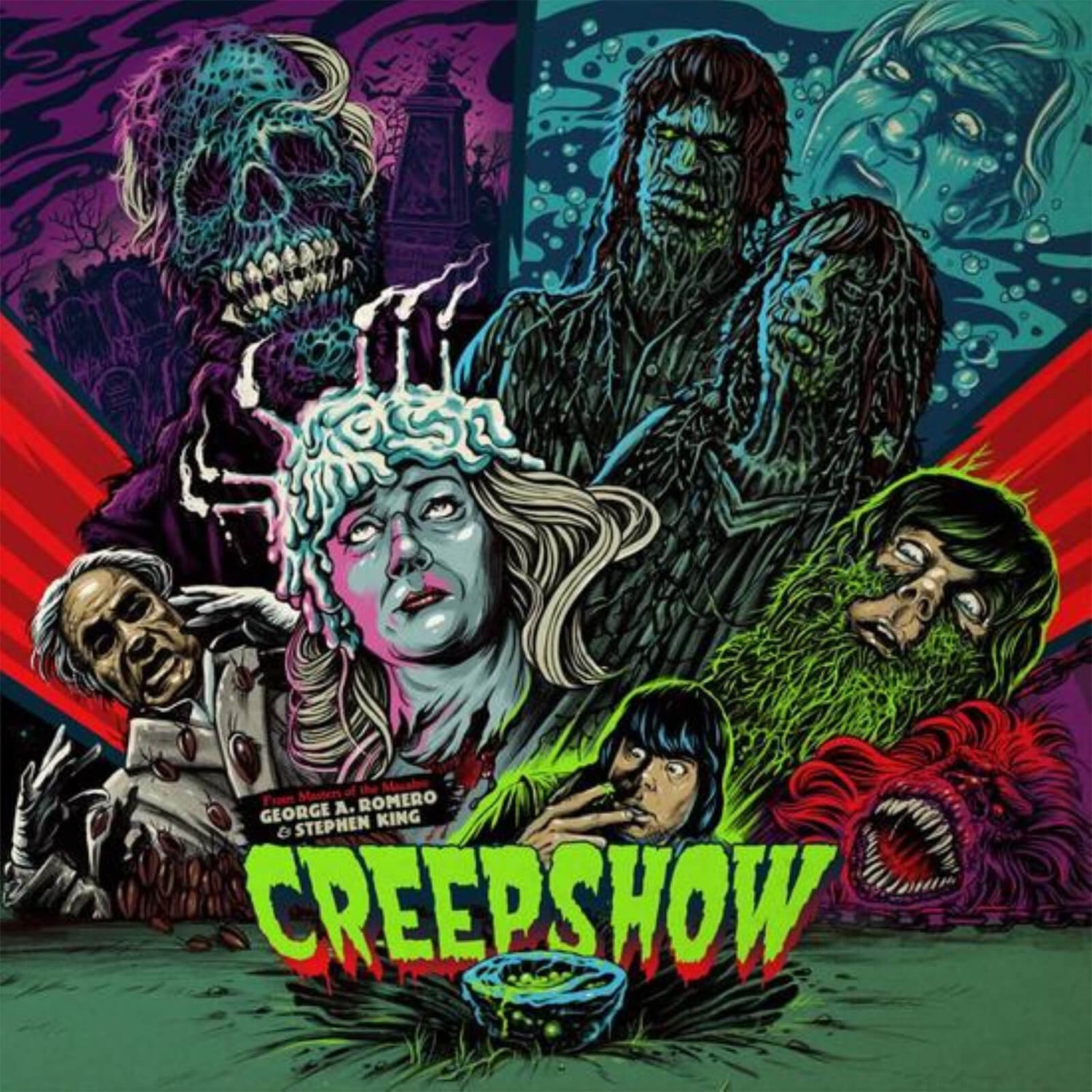 Waxwork - Creepshow (Original Motion Picture Soundtrack) 180g Vinyl (Swirl)