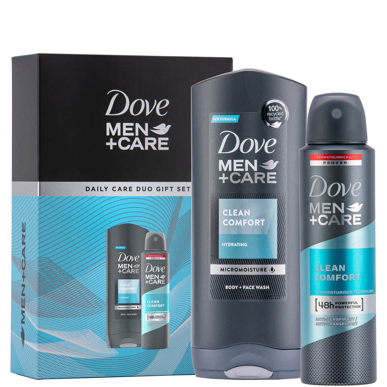Подарочный набор Dove Men+ Care Daily Care Duo