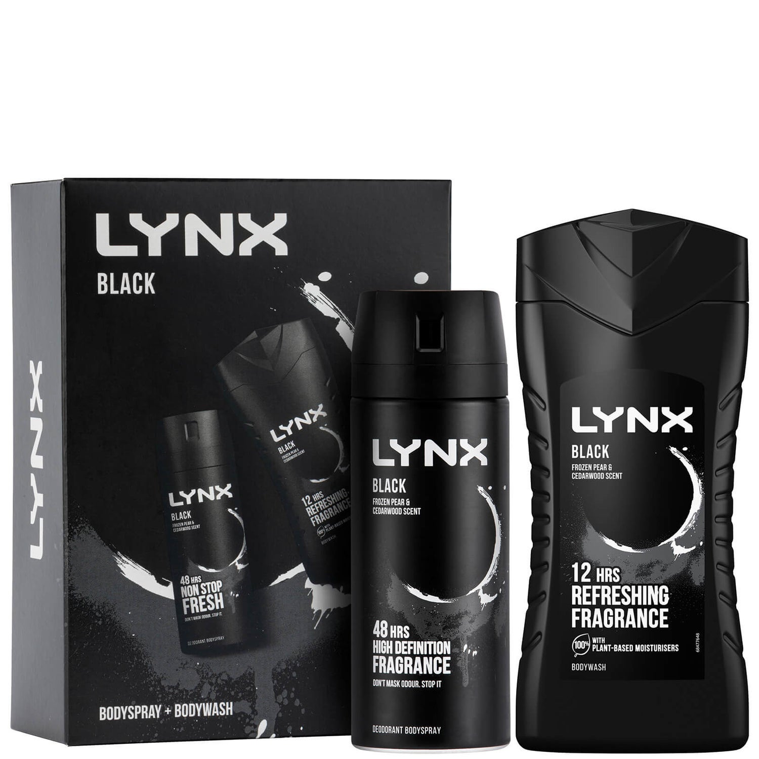 Coffret cadeau Lynx Black Duo