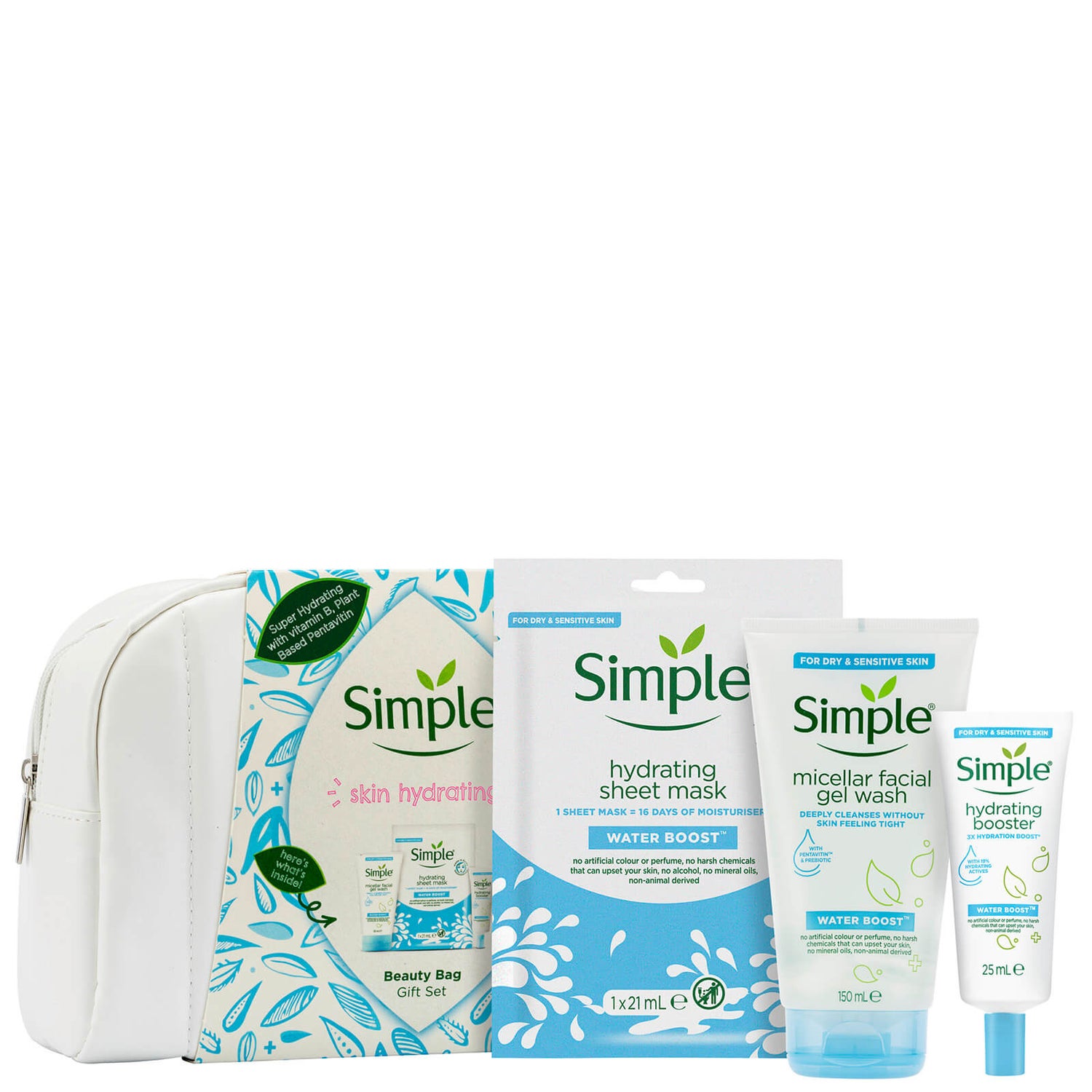 Подарочный набор Simple Skin Hydrating Beauty Bag GiftSet