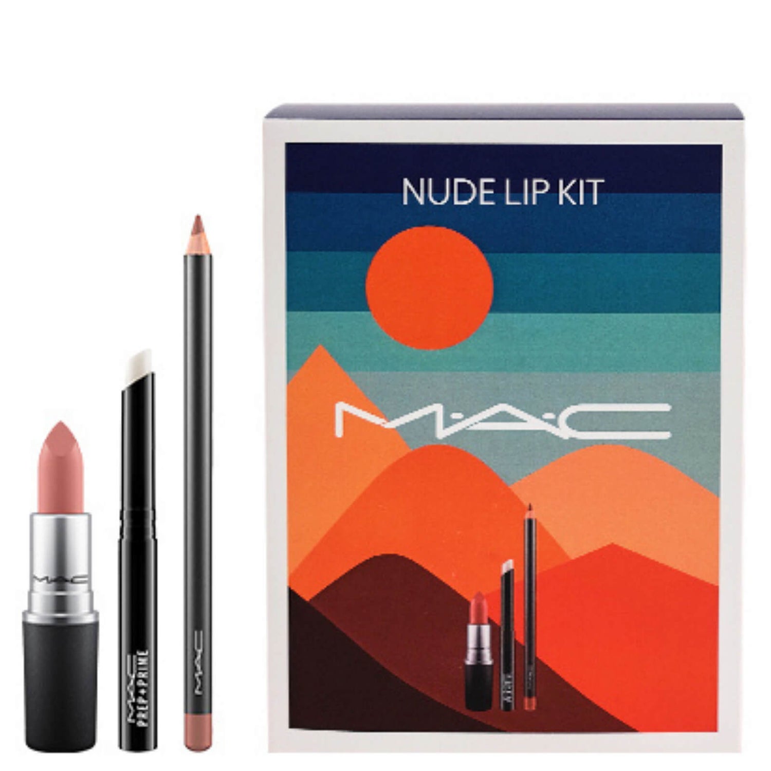 MAC Nude Lip Kit (Worth AED253)
