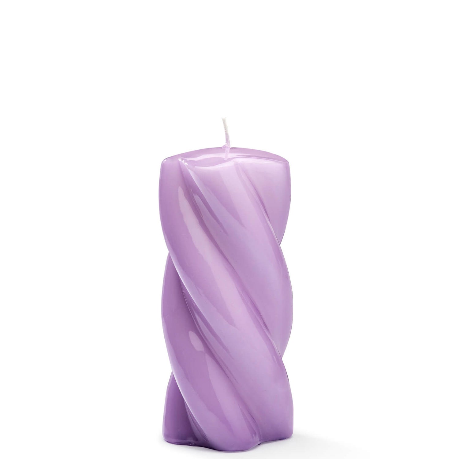 anna + nina Blunt Twisted Candle Long Lilac