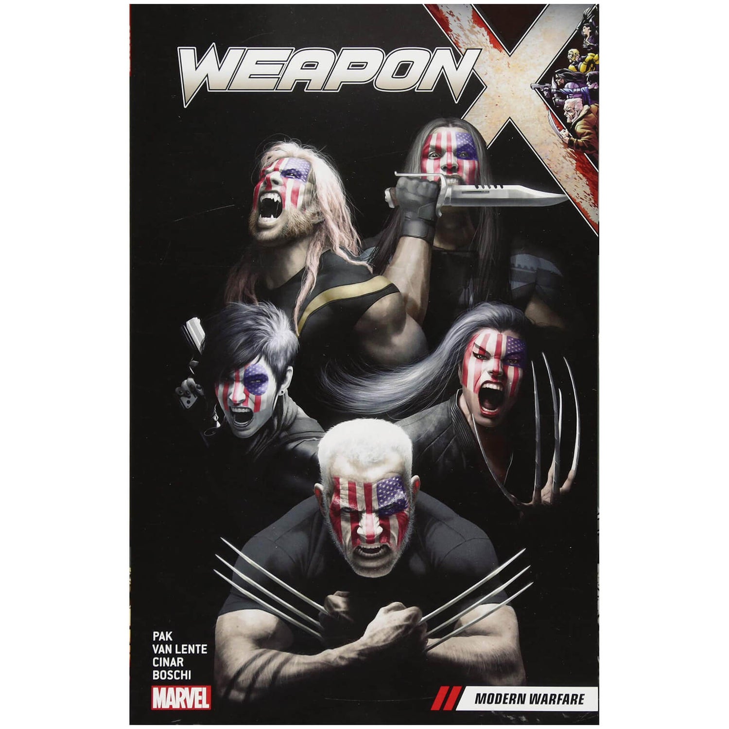 Marvel Comics Weapon X Trade Paperback Vol 03 Modern Warfare Graphic Novel