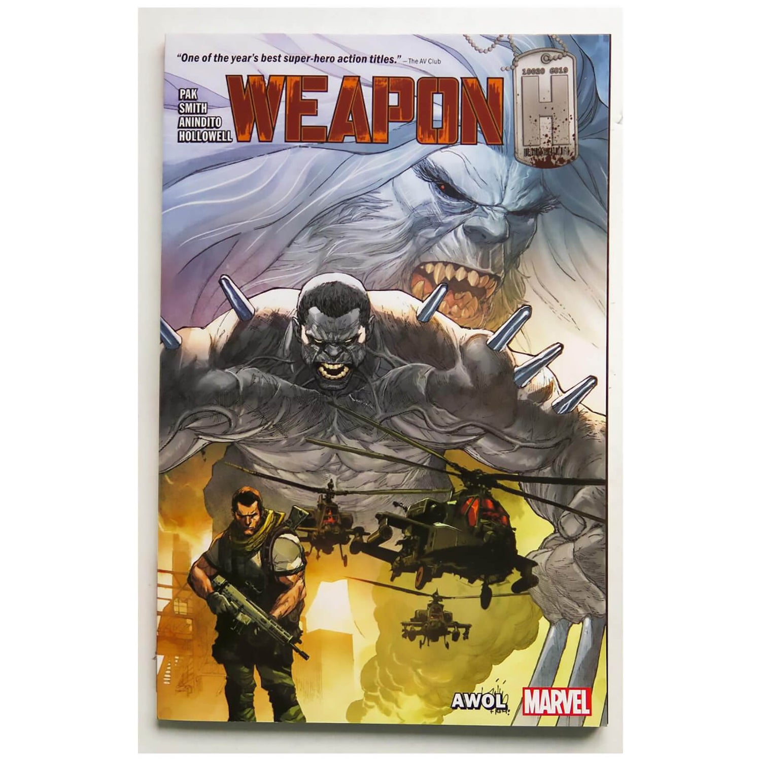 Marvel Comics Weapon H Trade Paperback Vol 01 Awol Graphic Novel