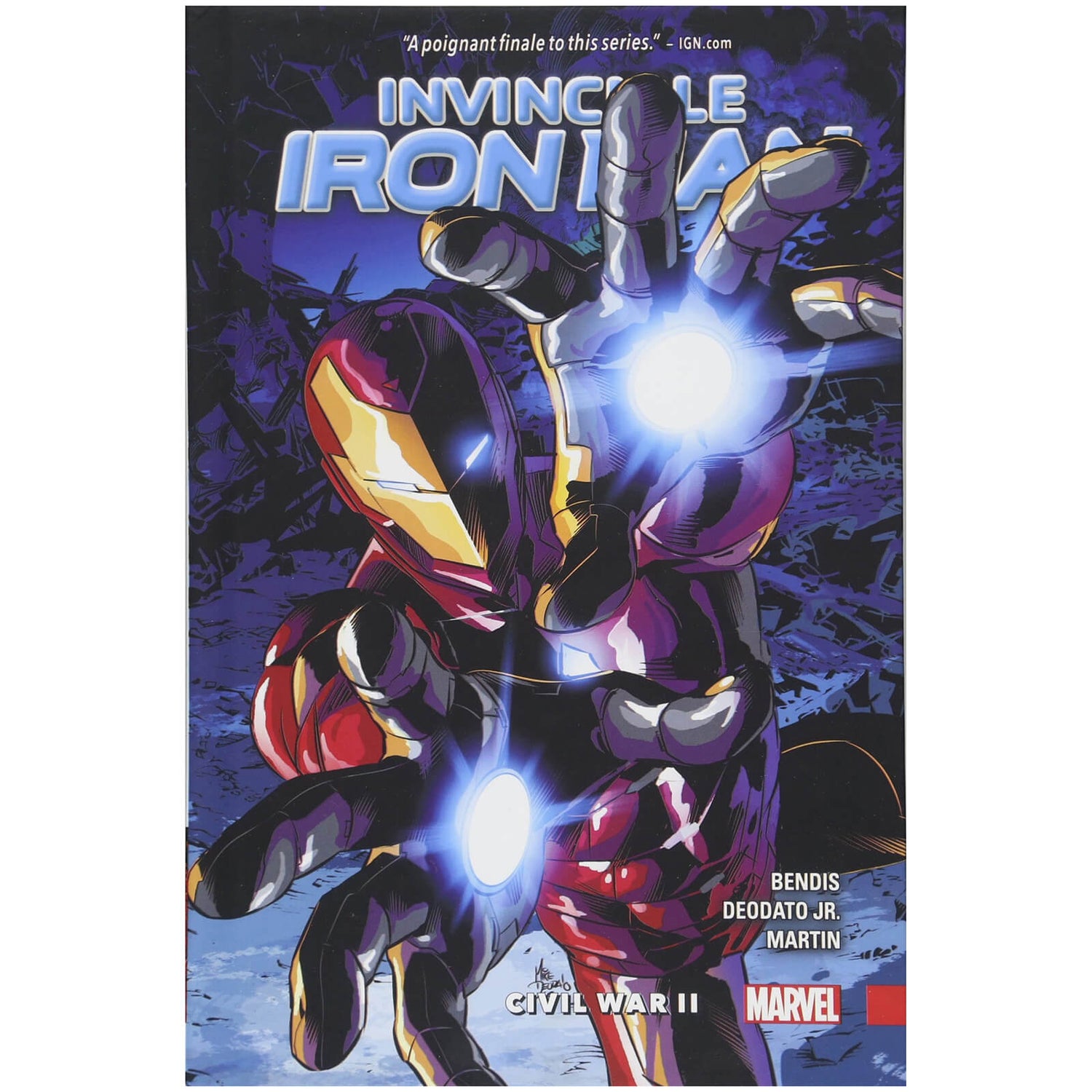 Marvel Comics Invincible Iron Man Trade Paperback Vol 03 Civil War Ii Graphic Novel
